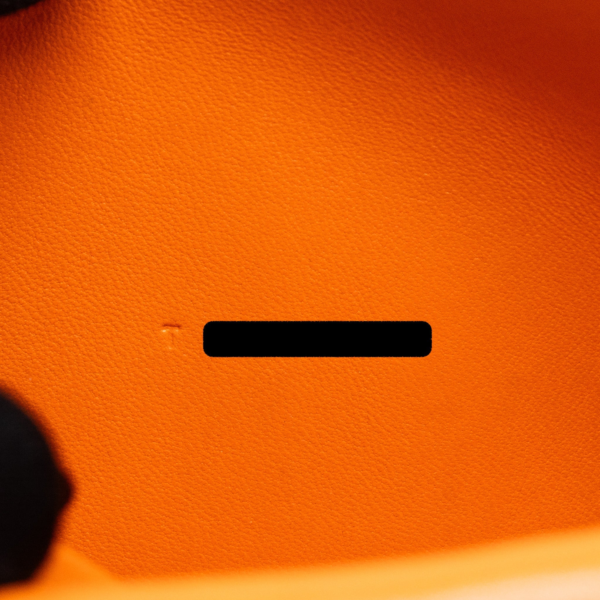 HERMES DOGON LONG WALLET CLEMENCE ORANGE SHW