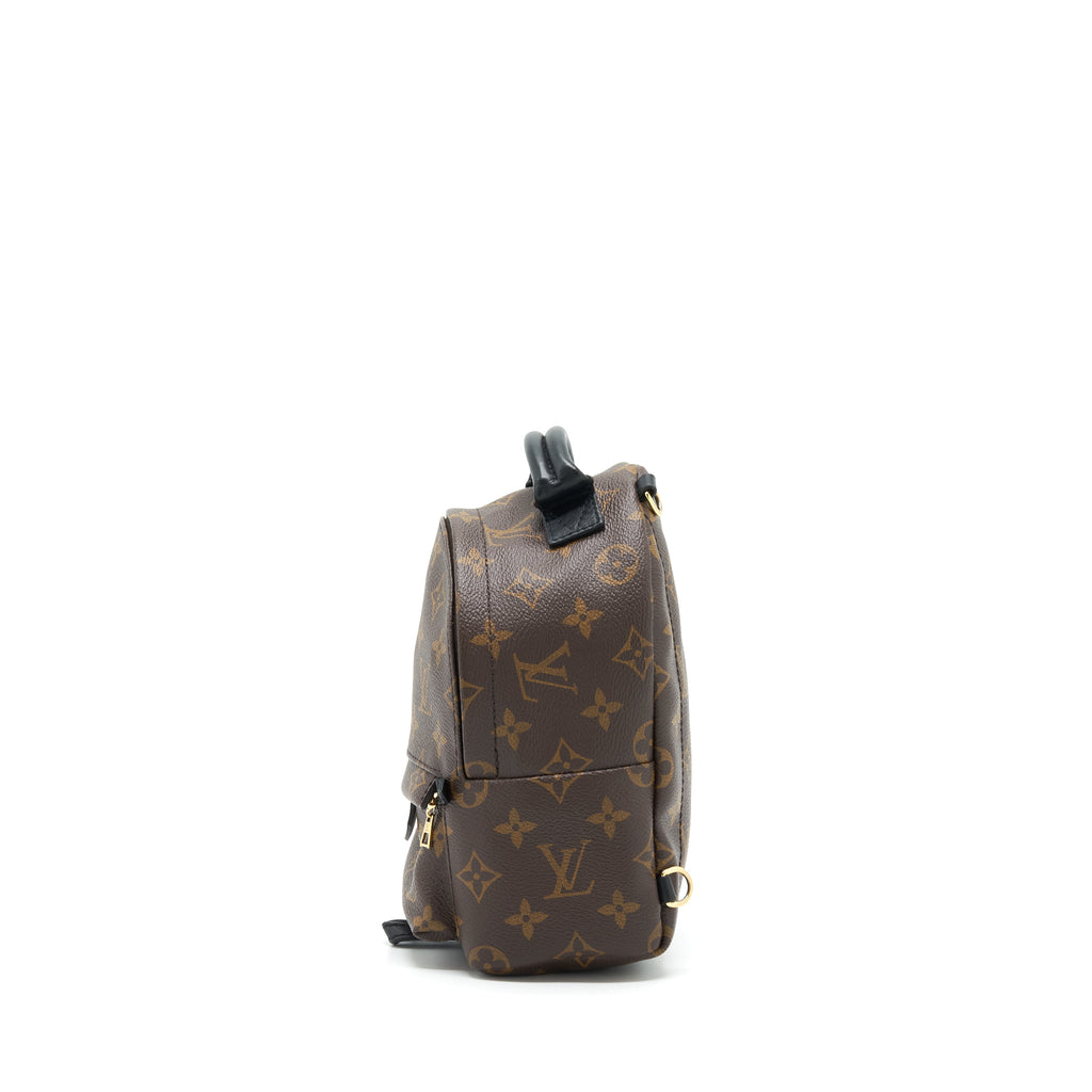 LOUIS VUITTON PALM SPRING MINI BACKPACK MONOGRAM CANVAS YEAR 2018