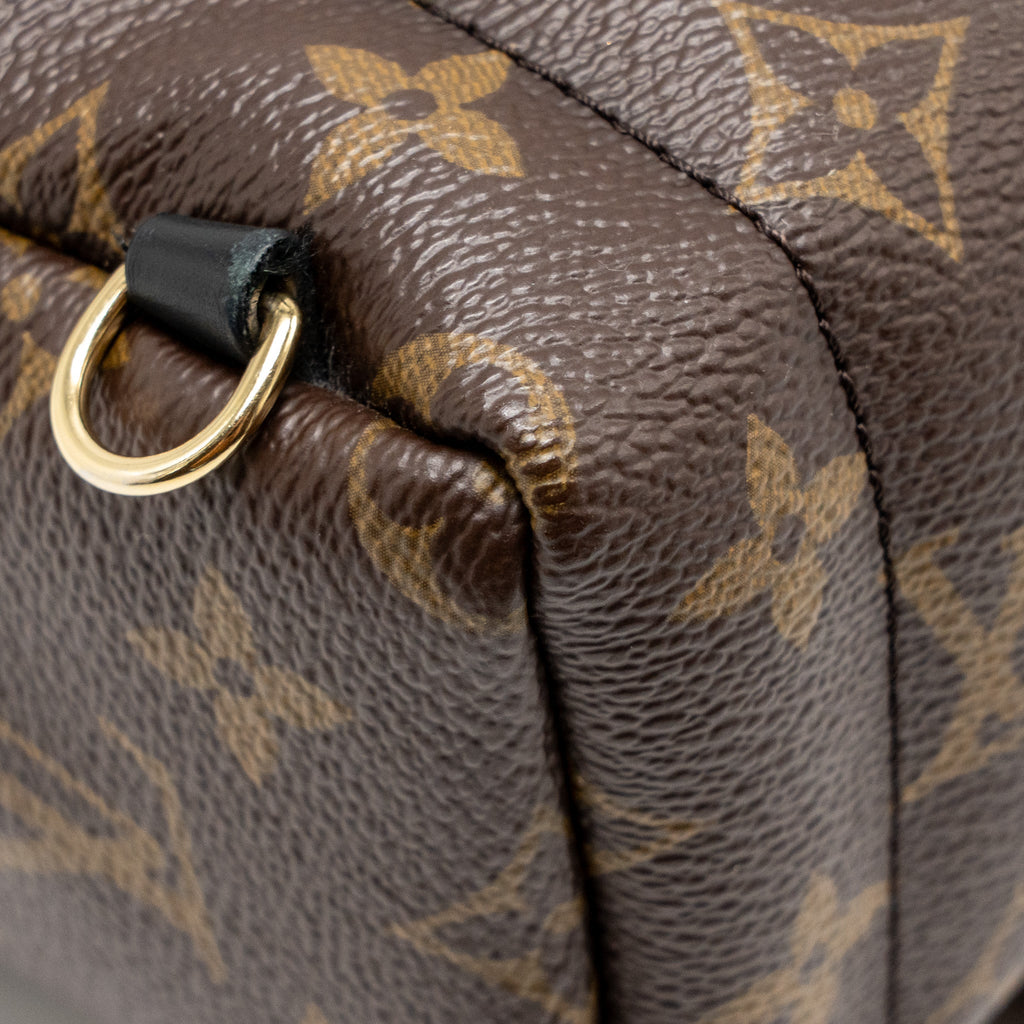 LOUIS VUITTON MINI PALM SPRING BACKPACK MONOGRAM CANVAS GHW