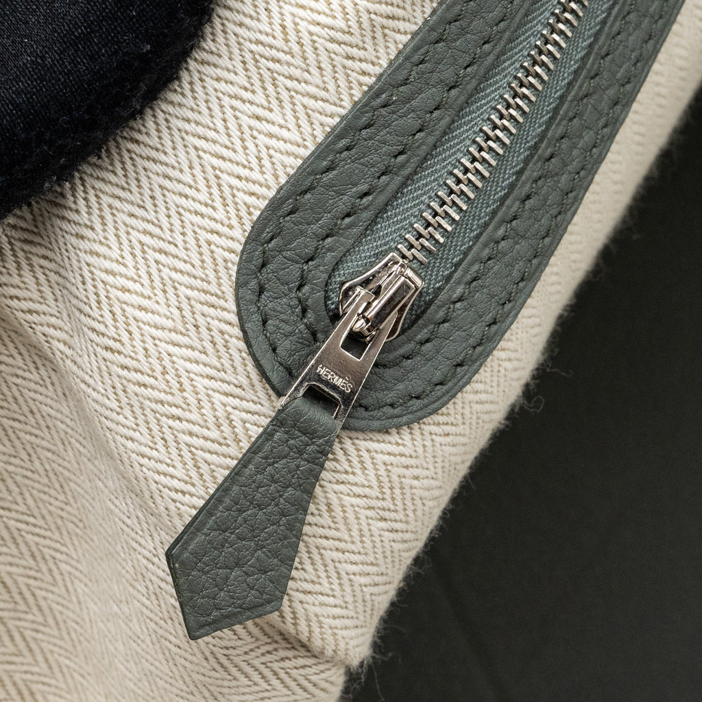 HERMES GARDEN PARTY 36 NEGONDA VERT AMANDE SHW