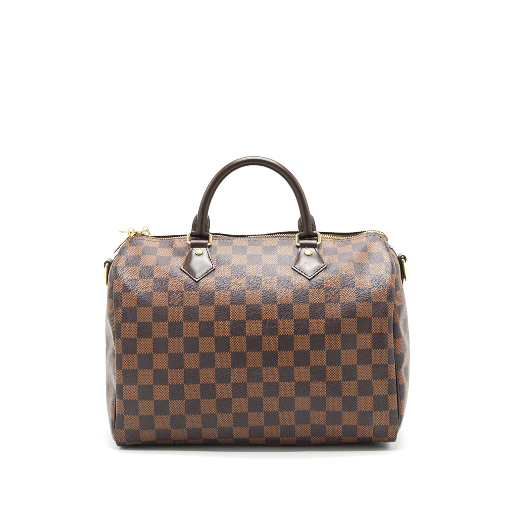 LOUIS VUITTON SPEEDY BANDOULIERE 30 DAMIER EBENE