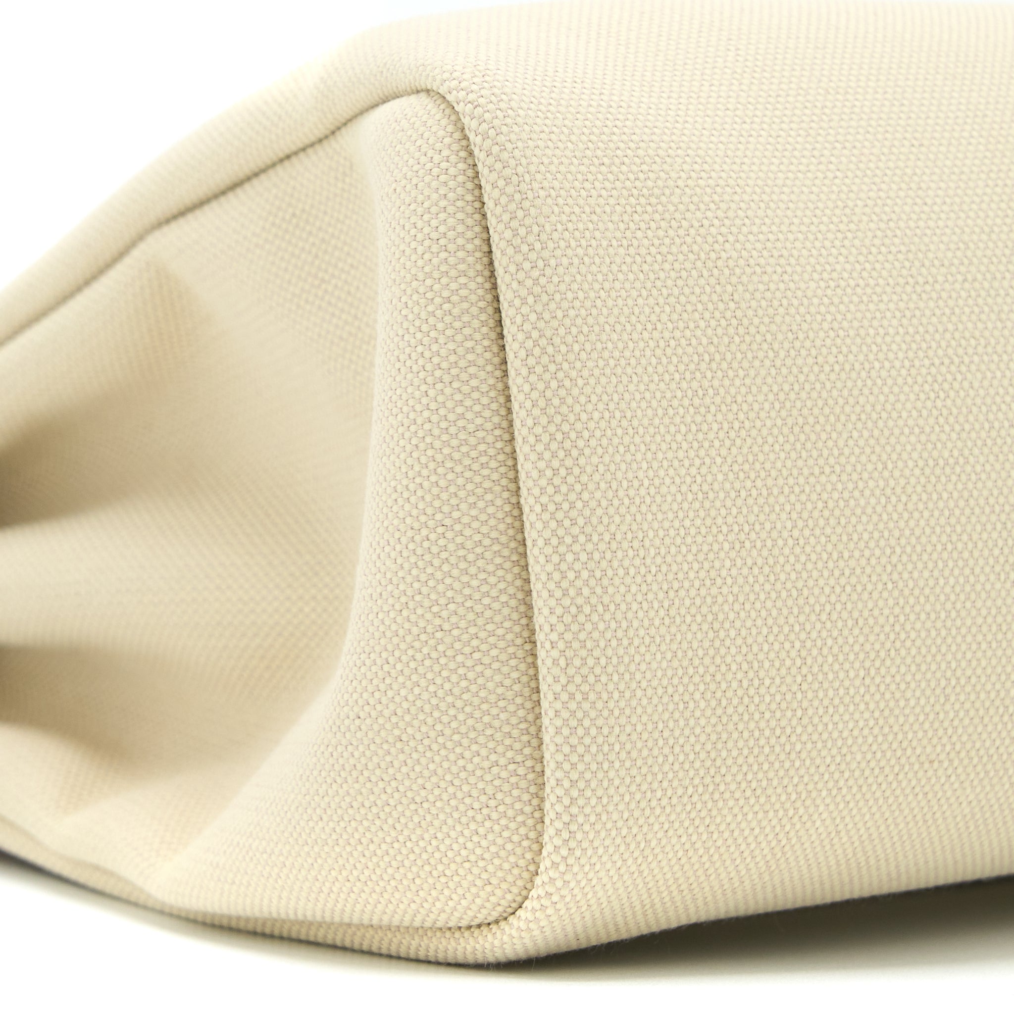 HERMES HERBAG ZIP 31 BAG CANVAS BRETON/NATURAL SABLE/NATA SHW