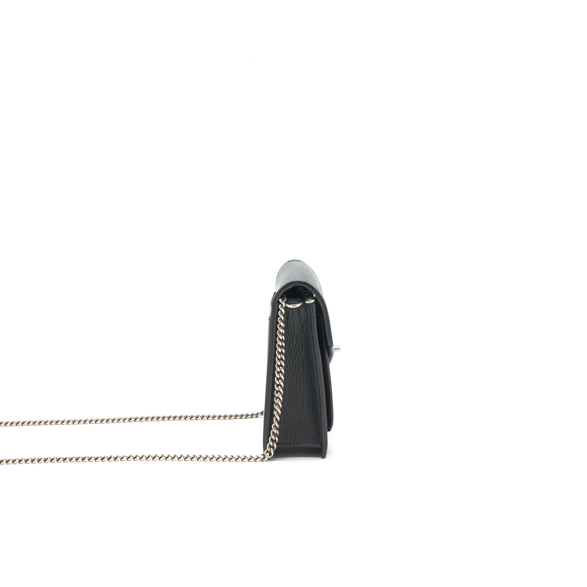 LOUIS VUITTON THE MY LOCKME CHAIN CROSSBODY BAG BLACK