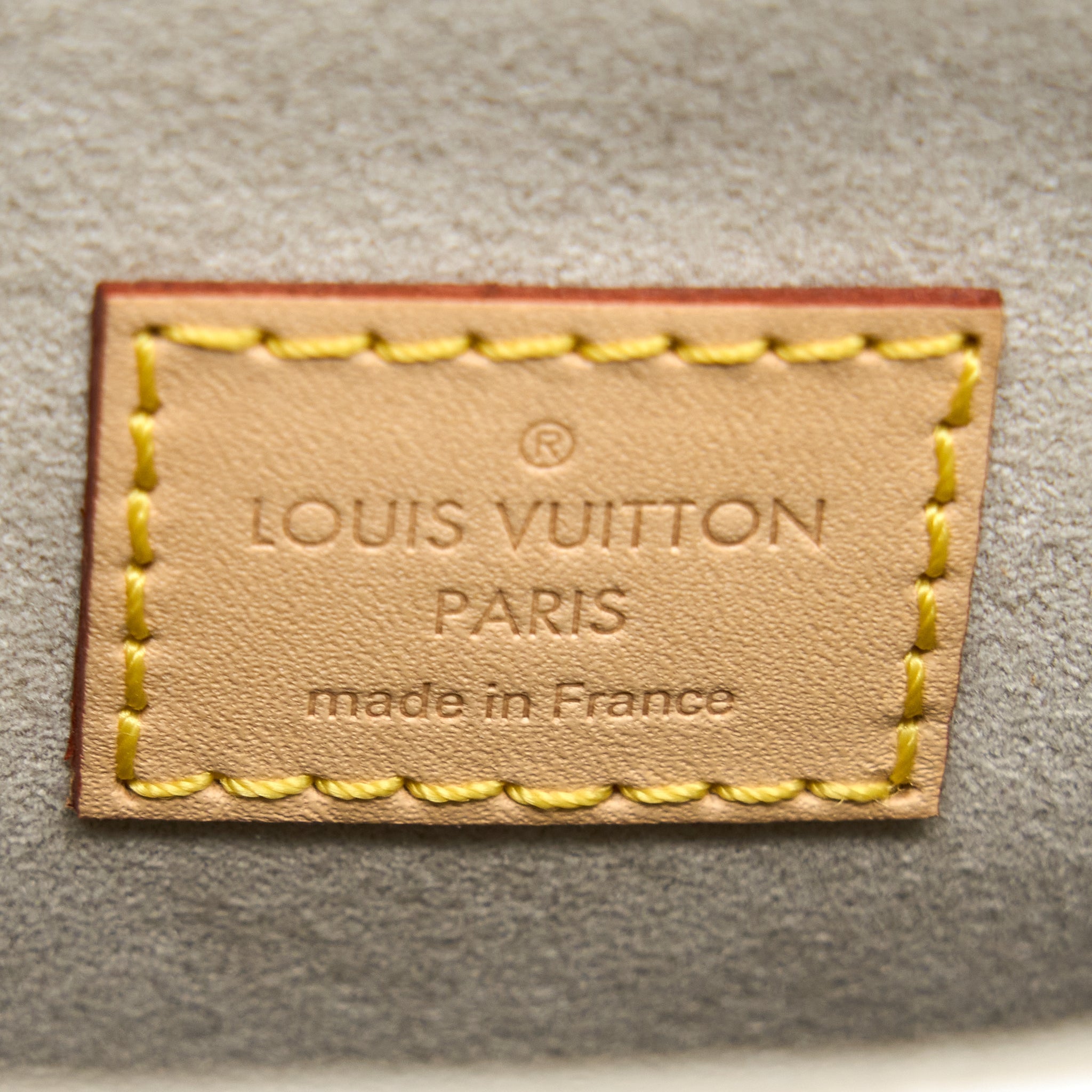 LOUIS VUITTON POOL BRUME MINI BACKPACK MONOGRAM COATED CANVAS GHW