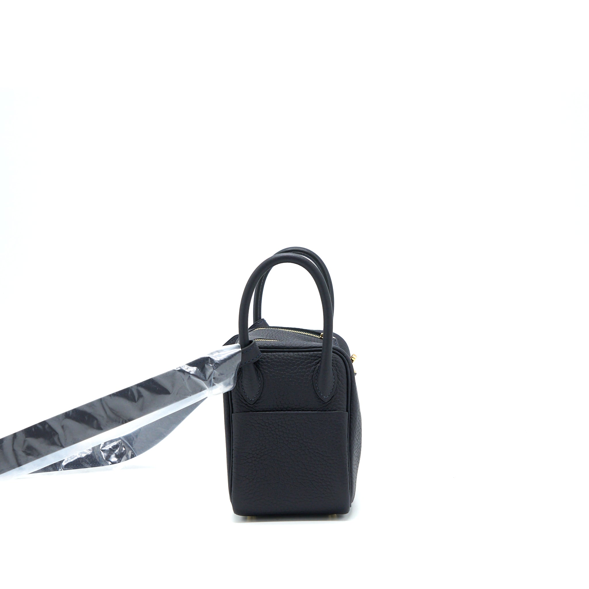 HERMES MINI LINDY CLEMENCE 3Y CABAN GHW