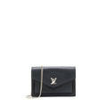 LOUIS VUITTON THE MY LOCKME CHAIN CROSSBODY BAG BLACK