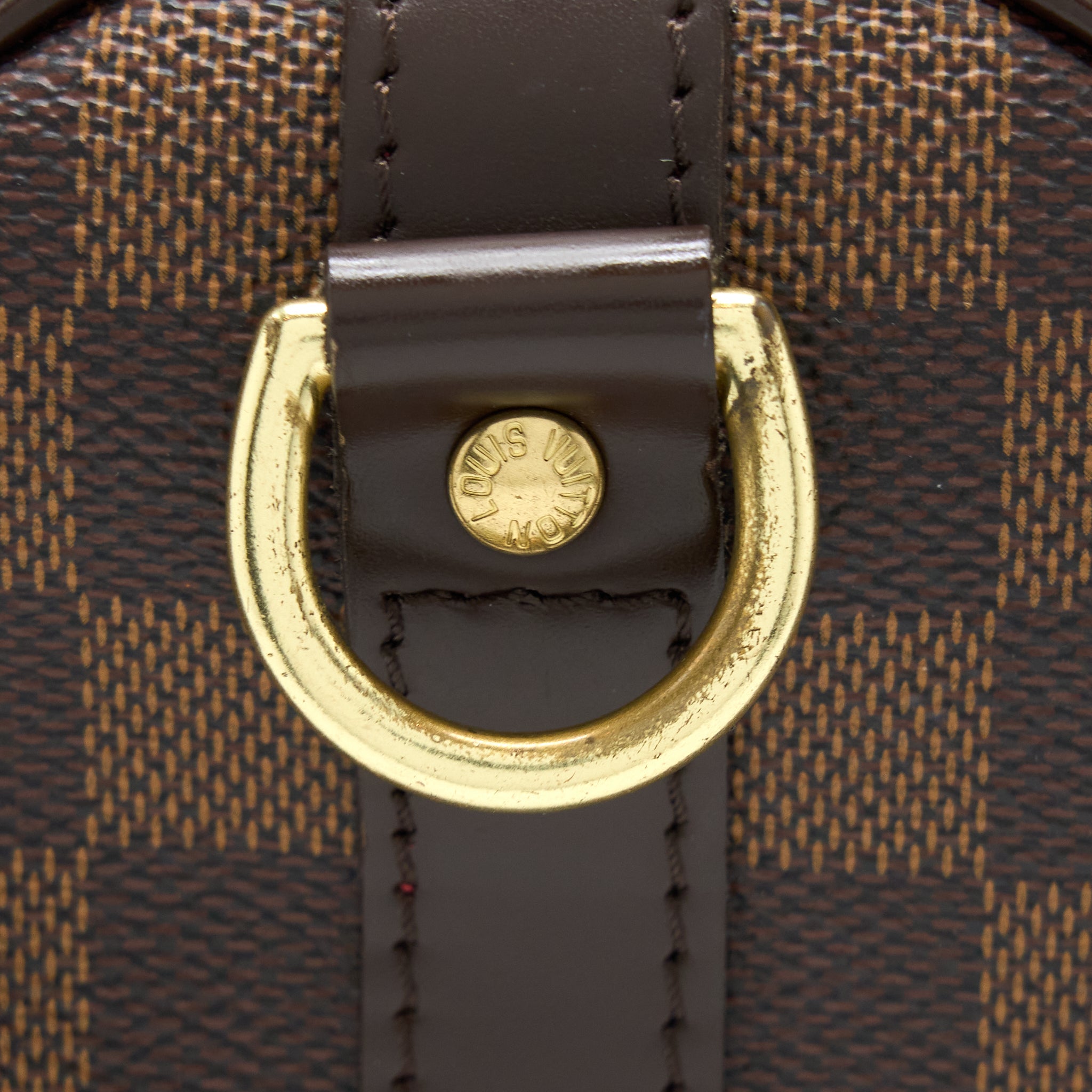 LOUIS VUITTON SPEEDY 30 DAMIER EBENE GHW