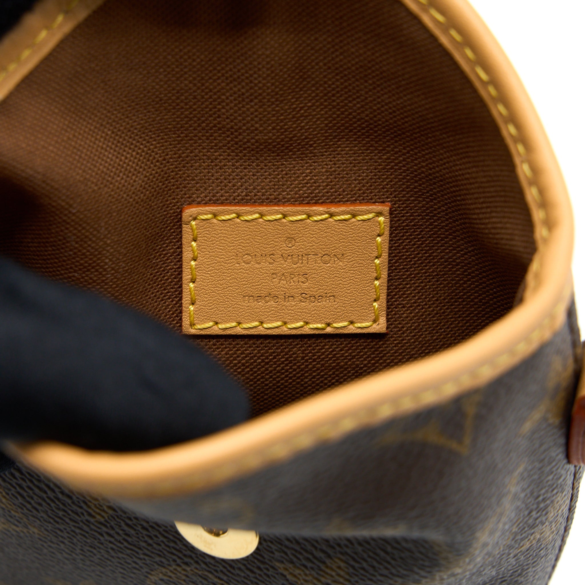 LOUIS VUITTON FOLD ME POUCH MONOGRAM CANVAS GHW