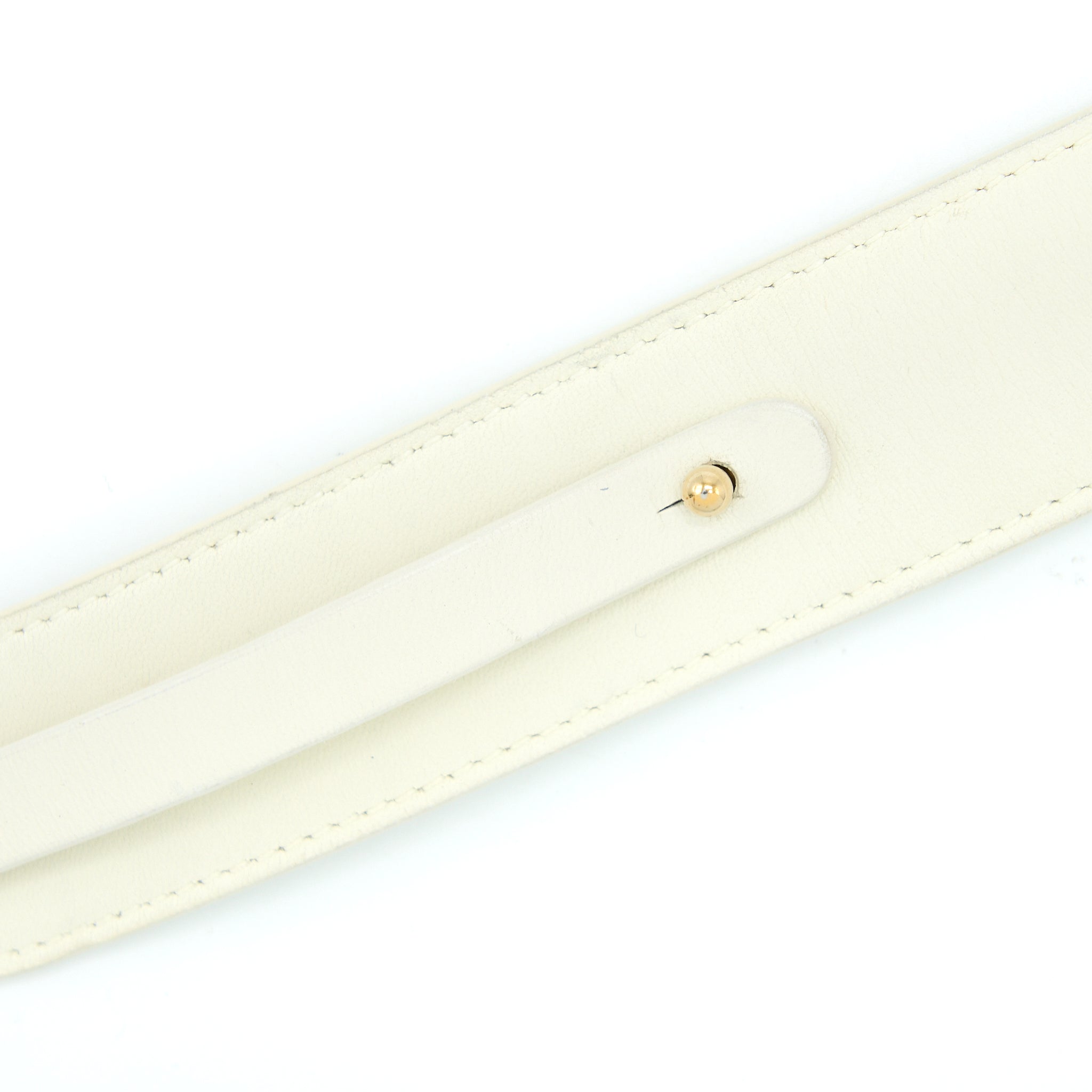 DIOR SMALL LADY DIOR LAMBSKIN WHITE LGHW