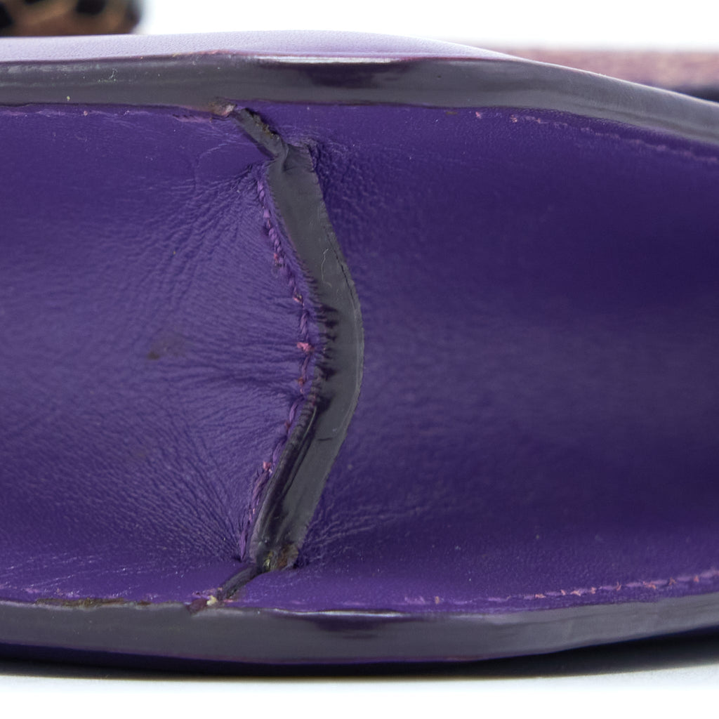 BVLGARI SERPENTI FOREVER BAG CRYSTAL GALUCHAR PURPLE LGHW