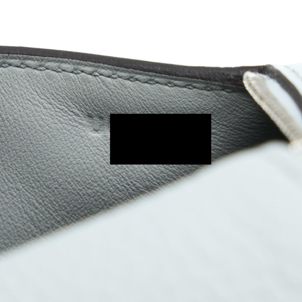 HERMES MINI LINDY CLEMENCE BLUE PALE SHW