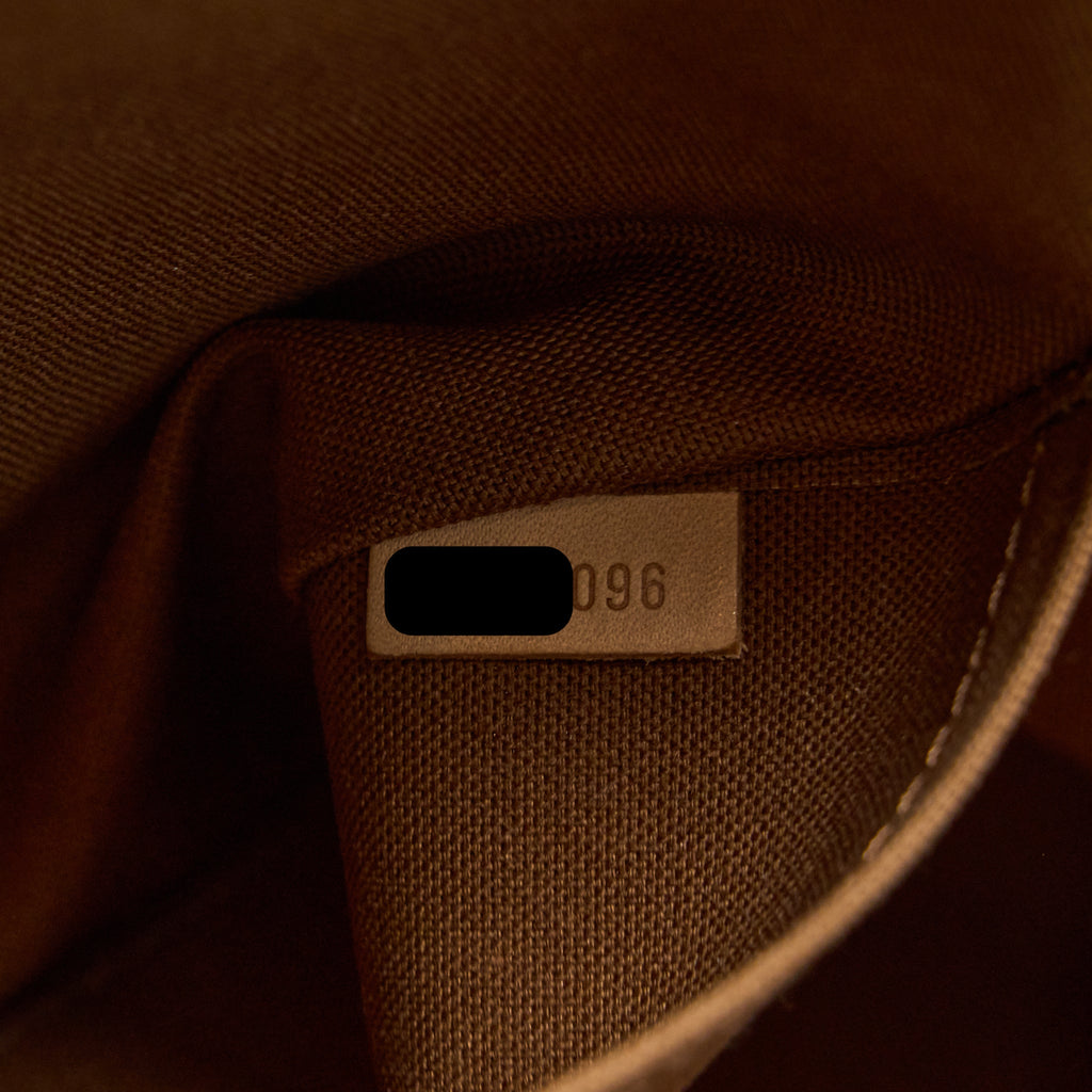 LOUIS VUITTON LOCKIT HORIZONTAL MONOGRAM CANVAS GHW