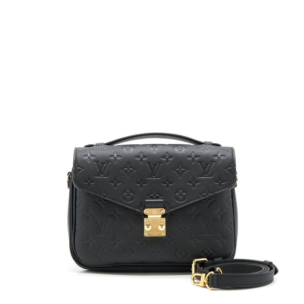 LOUIS VUITTON METIS POCHETTE MONOGRAM EMPREINTE BLACK GHW