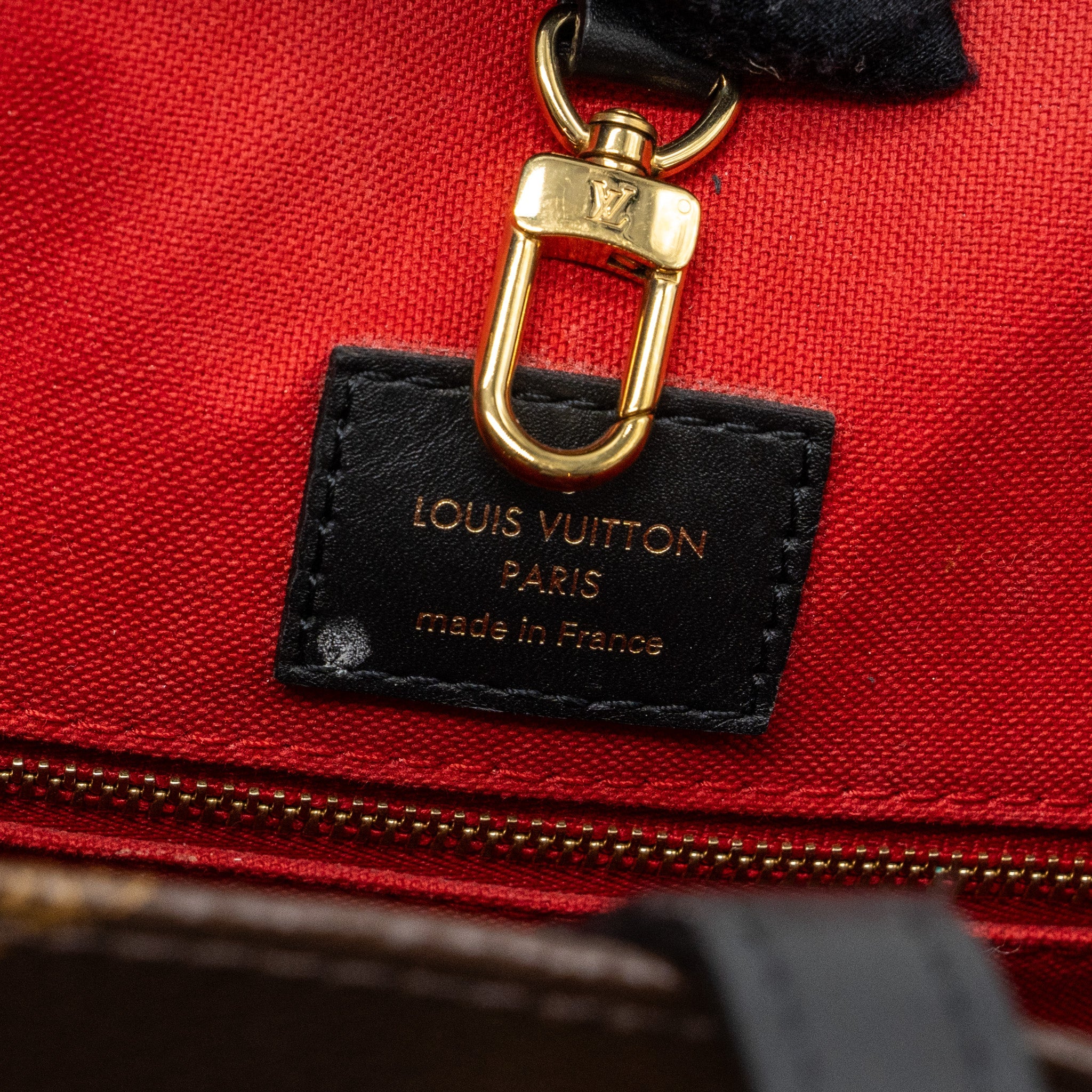 LOUIS VUITTON ONTHEGO MM MONOGRAM CANVAS GHW