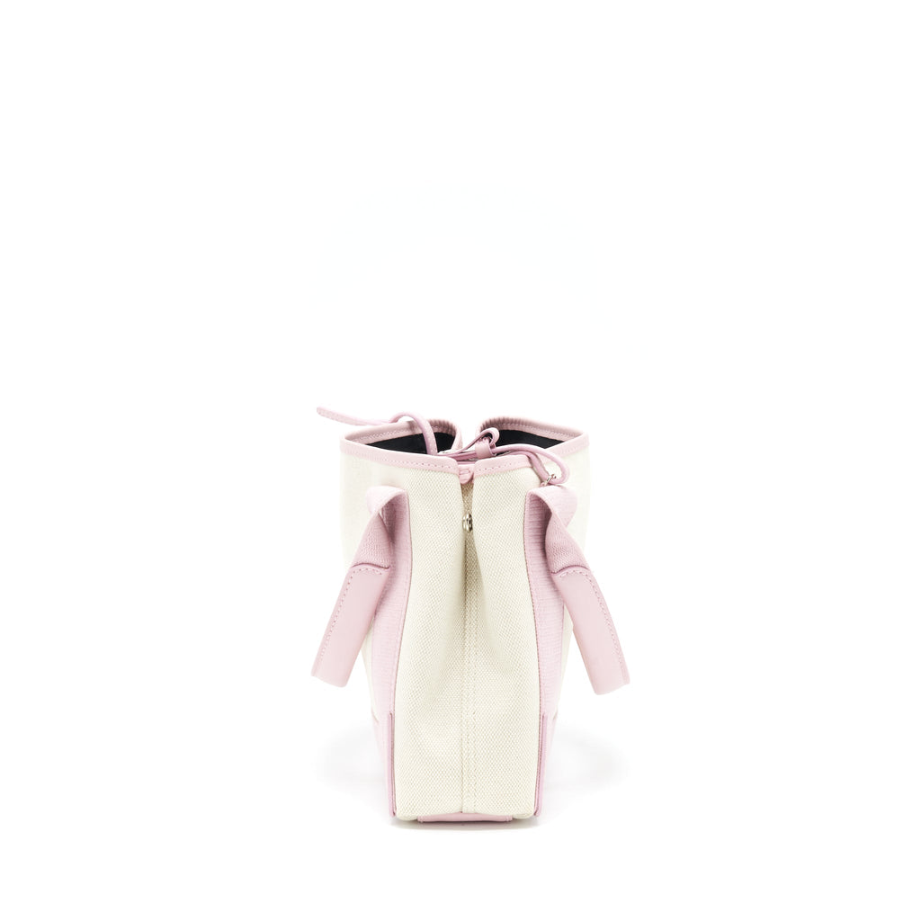 BALENCIAGA CANVAS CABAS BAG PINK SHW