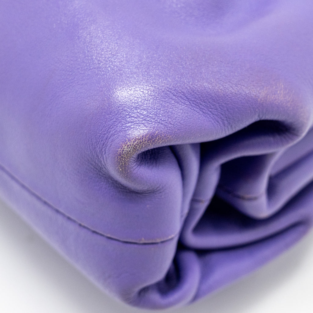 BOTTEGA VENETA MINI POUCH CALFSKIN PURPLE SHW