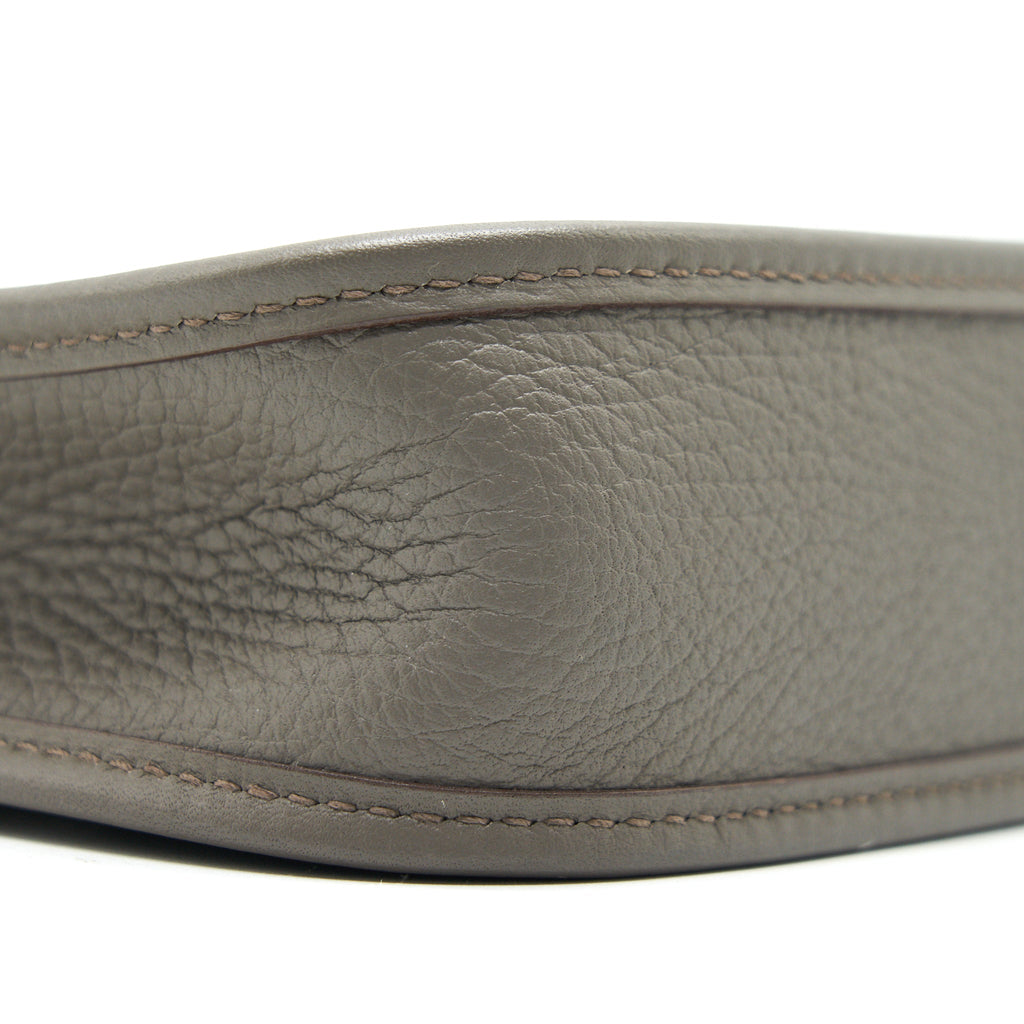 HERMES MINI EVELYNE GRIS ETAIN SHW
