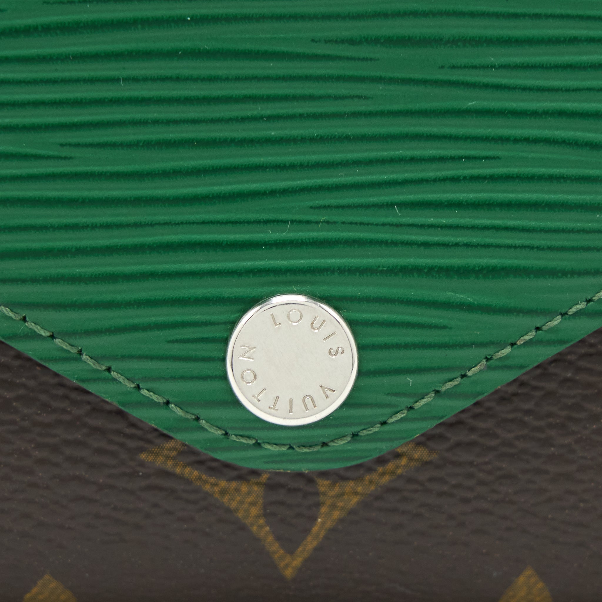 LOUIS VUITTON COMPACT WALLET EPI / MONOGRAM CANVAS SHW