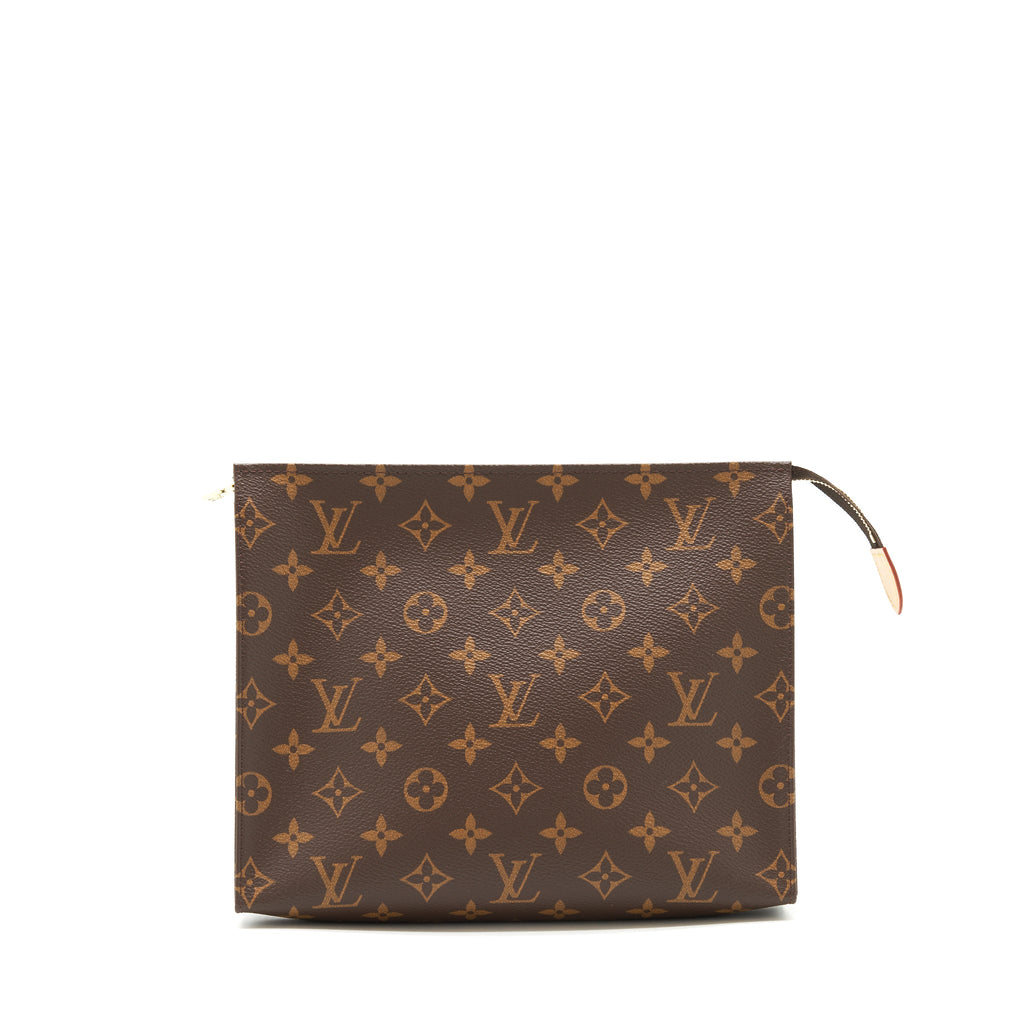 LOUIS VUITTON TOILETRY POCHETTE 26 MONOGRAM CANVAS