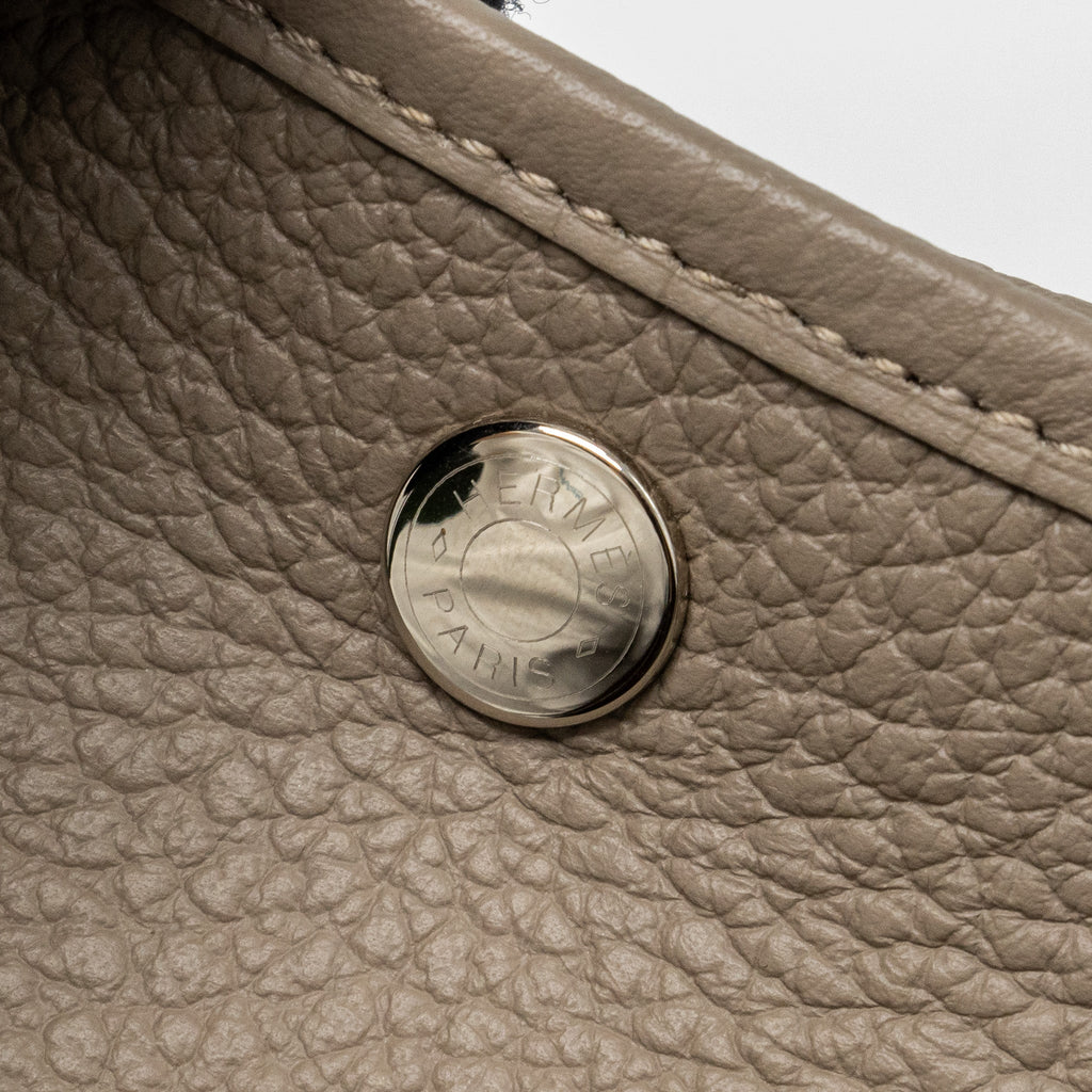 HERMES GARDEN PARTY 36 COUNTRY GRIS ASPHALTE SHW