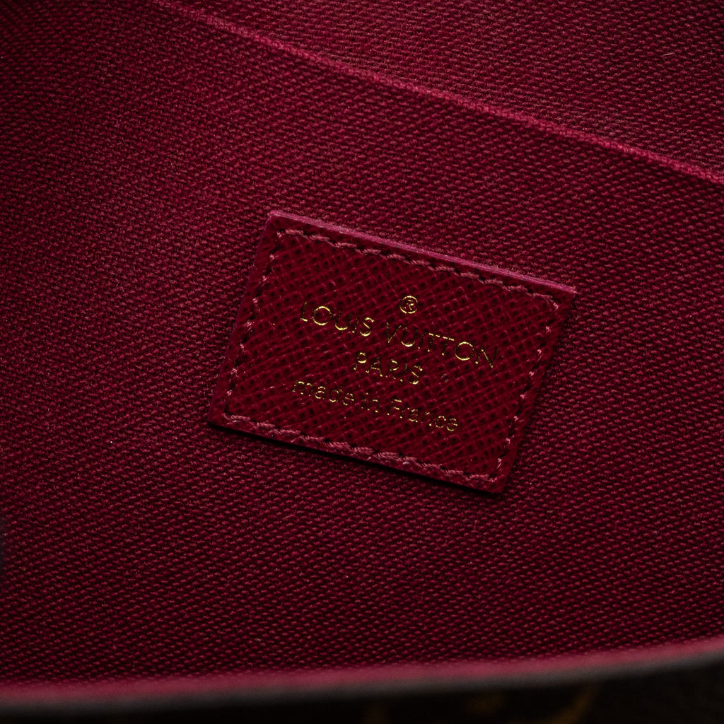 LOUIS VUITTON FELICIE POCHETTE MONOGRAM CANVAS GHW