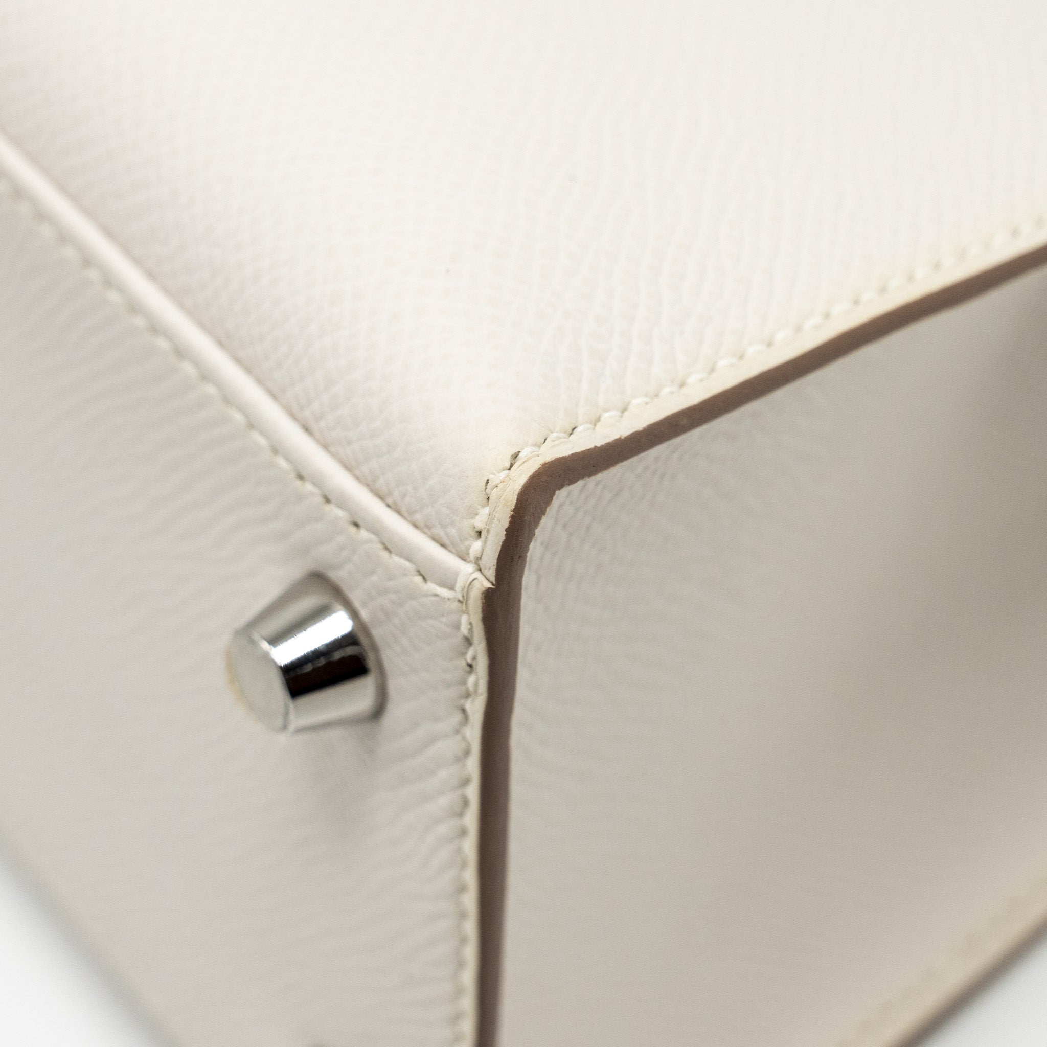 HERMES KELLY 25 EPSOM GRIS PALE SHW