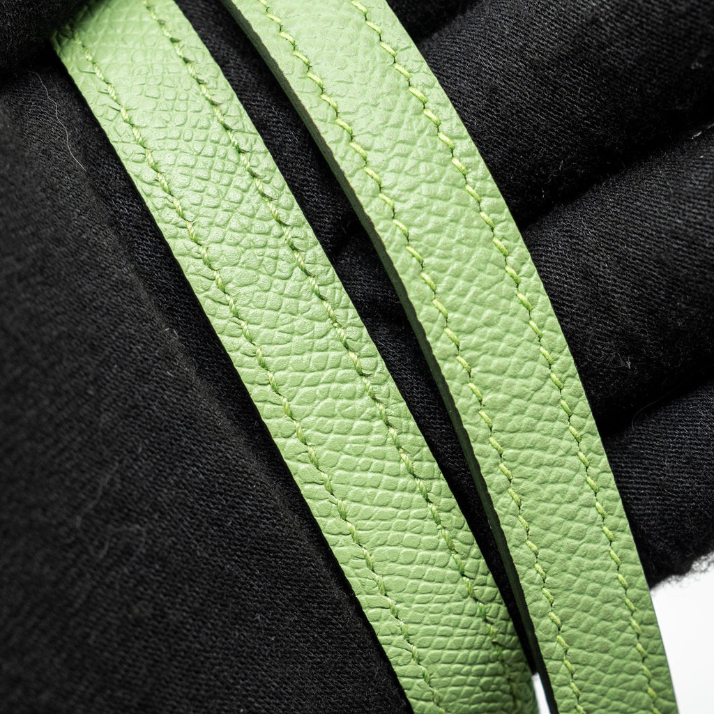 HERMES MINI CONSTANCE EPSOM VERT CRIQUET SHW