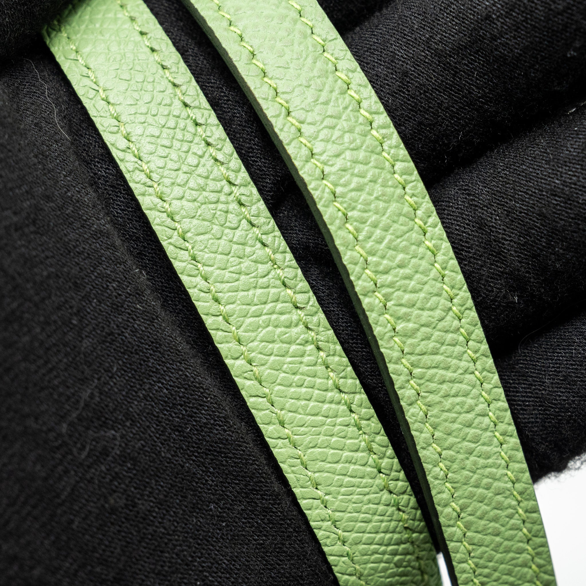 HERMES MINI CONSTANCE EPSOM VERT CRIQUET SHW