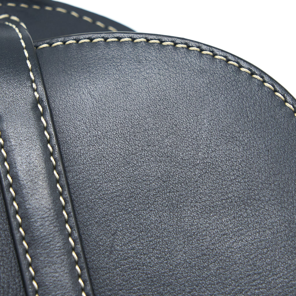 LOEWE MINI GATE CALFSKIN NAVY GHW