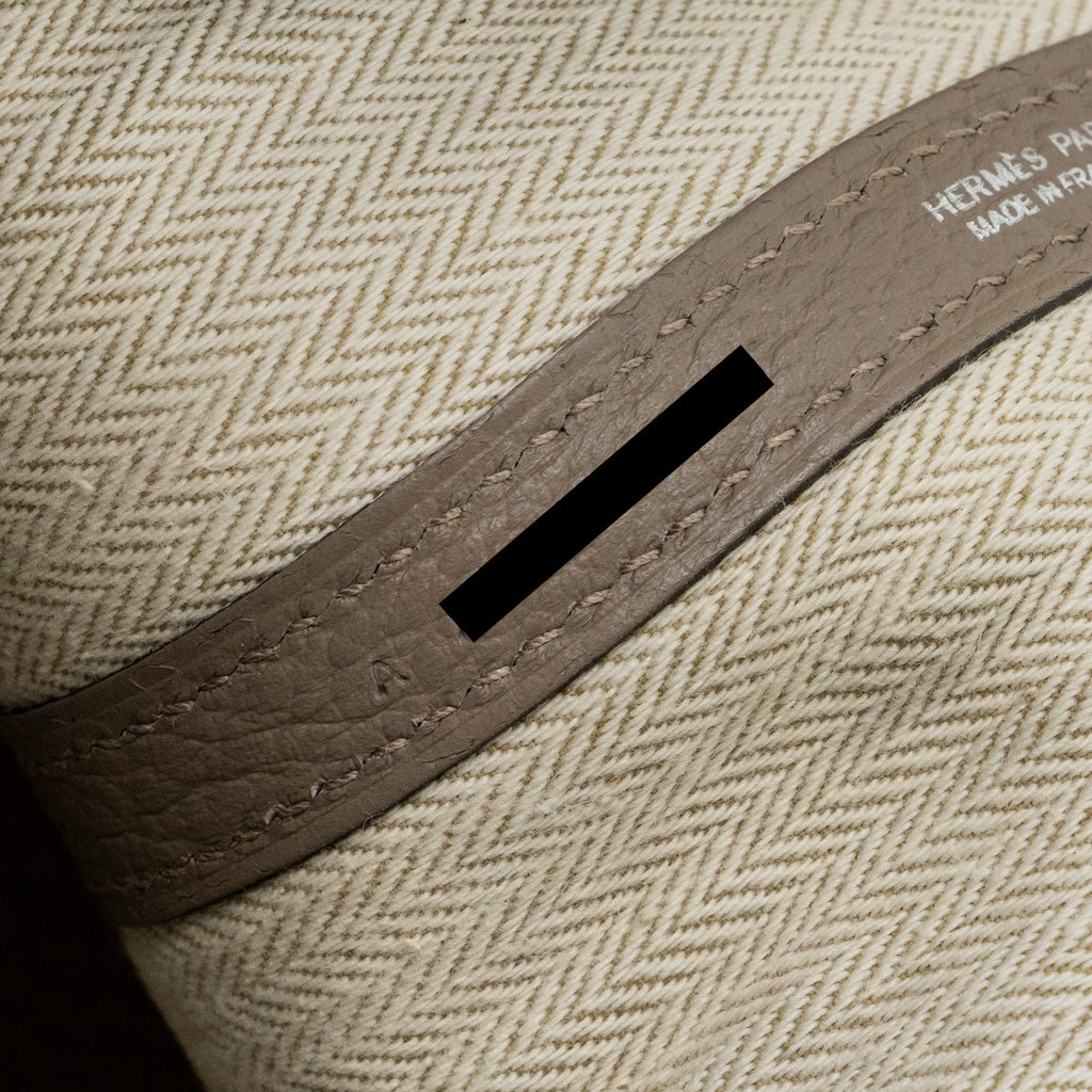 HERMES GARDEN PARTY 36 COUNTRY GRIS ASPHALTE SHW