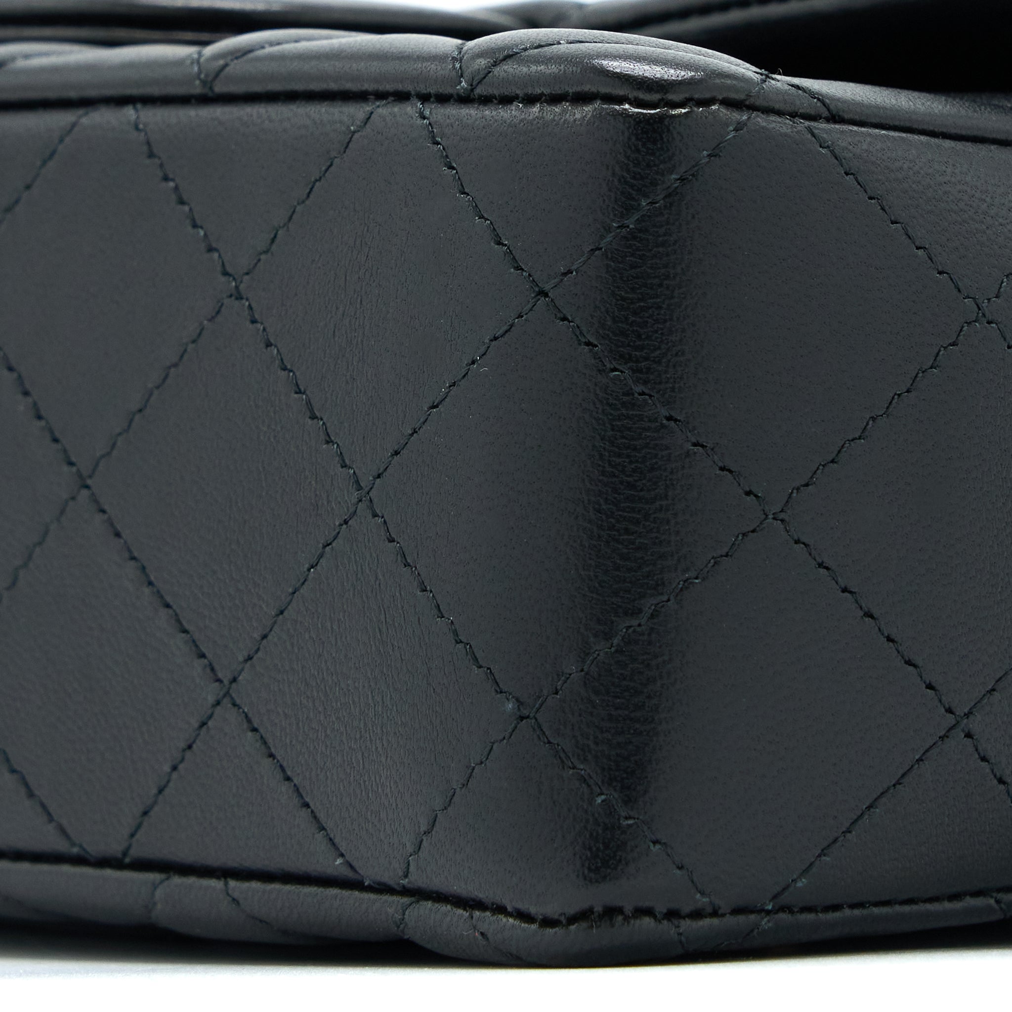 CHANEL MINI RECTANGULAR WITH COCO BAG CHARM LIMITED EDITION LAMBSKIN BLACK LGHW