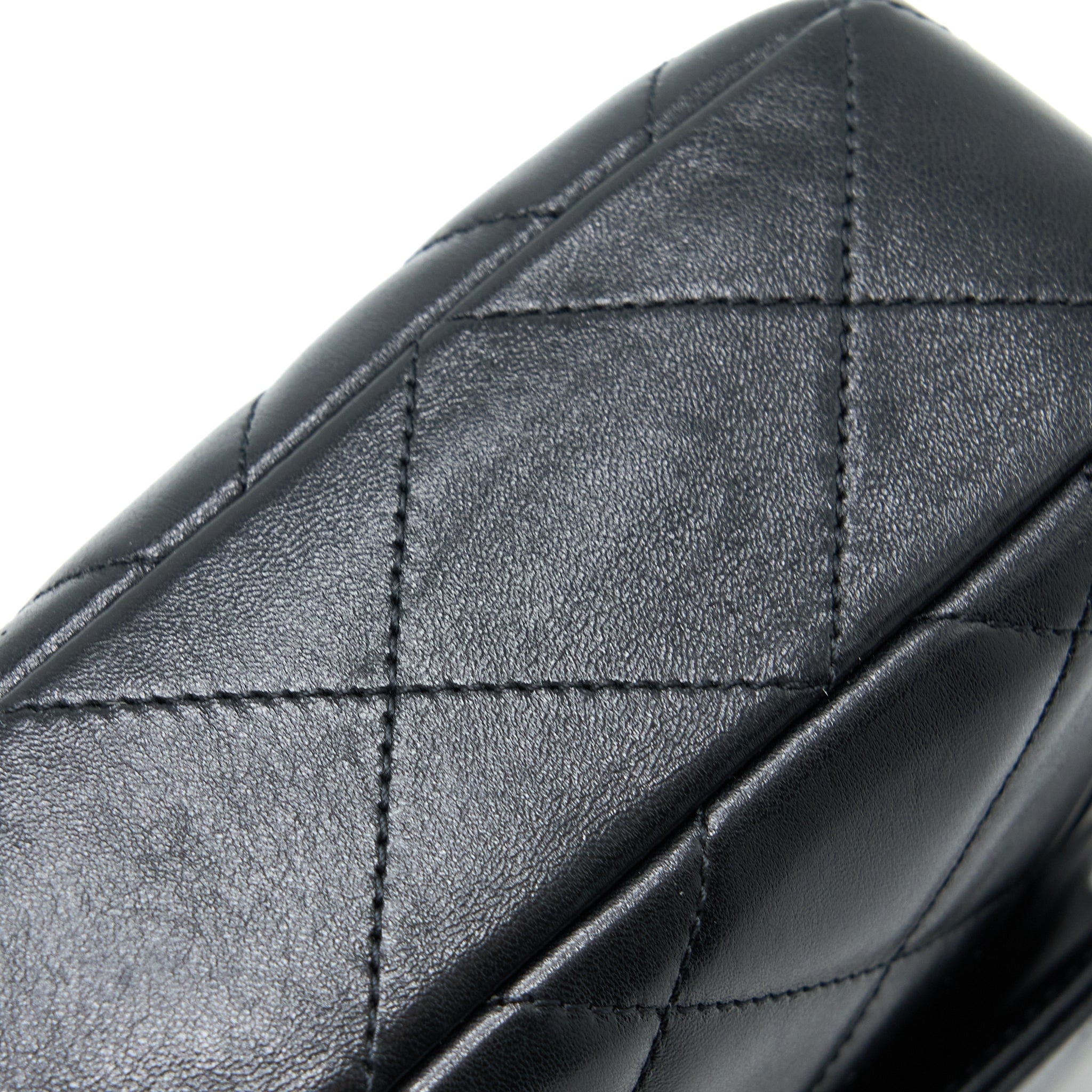 CHANEL 23P ADO BACKPACK LAMBSKIN BLACK GHW (MICROCHIP)