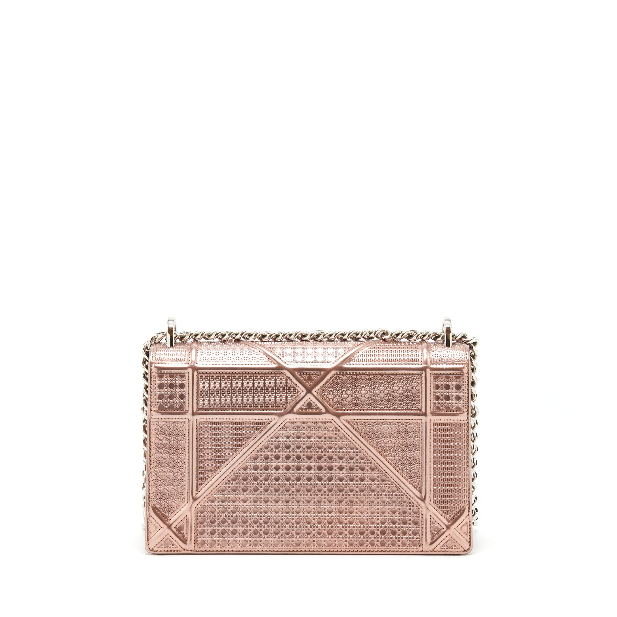 DIOR MEDIUM DIORAMA METALLIC PINK SHW
