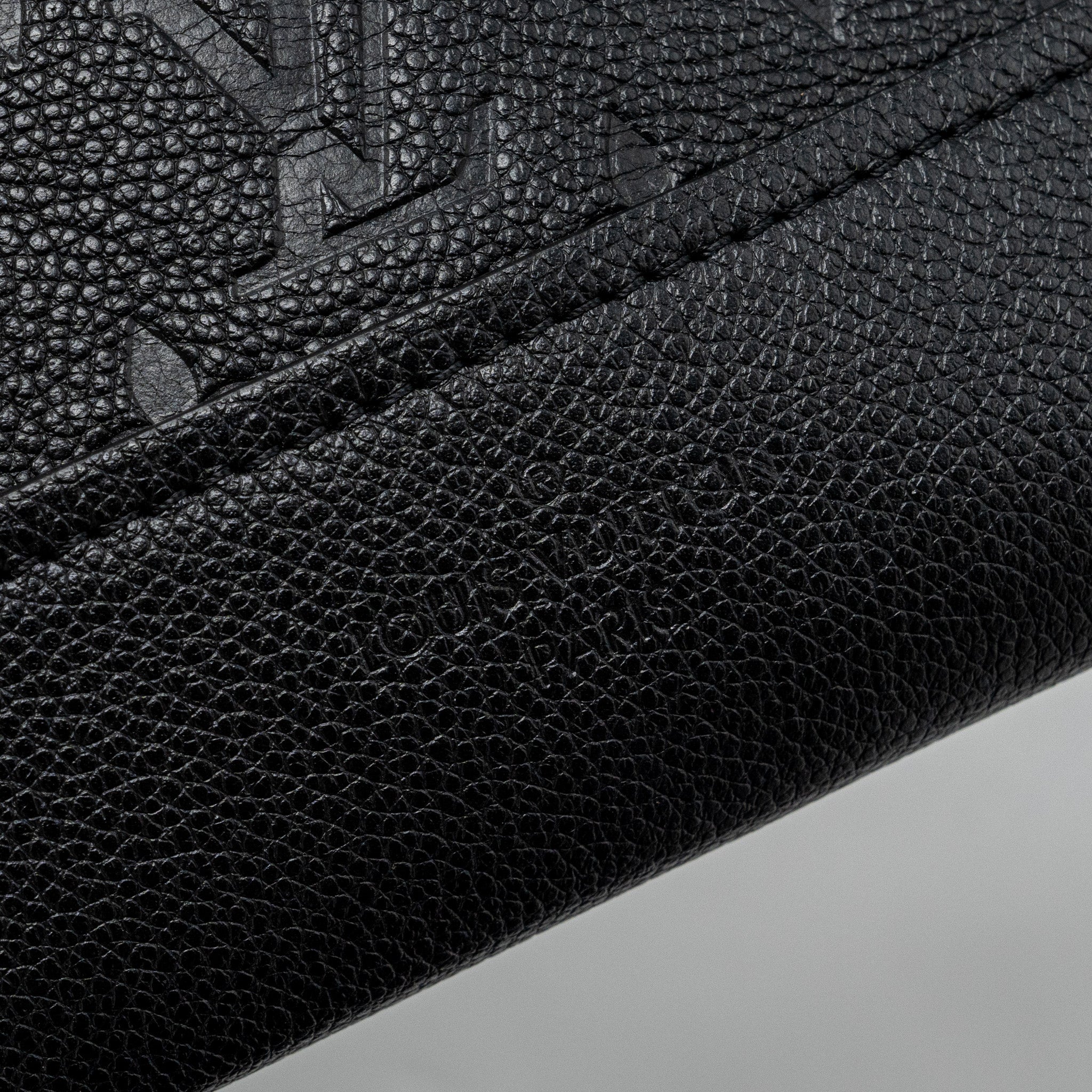 LOUIS VUITTON NEO ALMA BB MONOGRAM EMPREINTE BLACK GHW (NEW VERSION)
