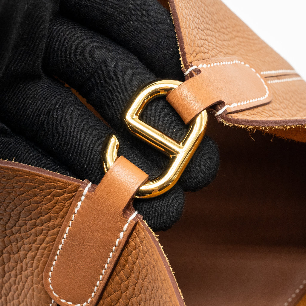 HERMES IN-THE-LOOP 18 CLEMENCE GOLD GHW