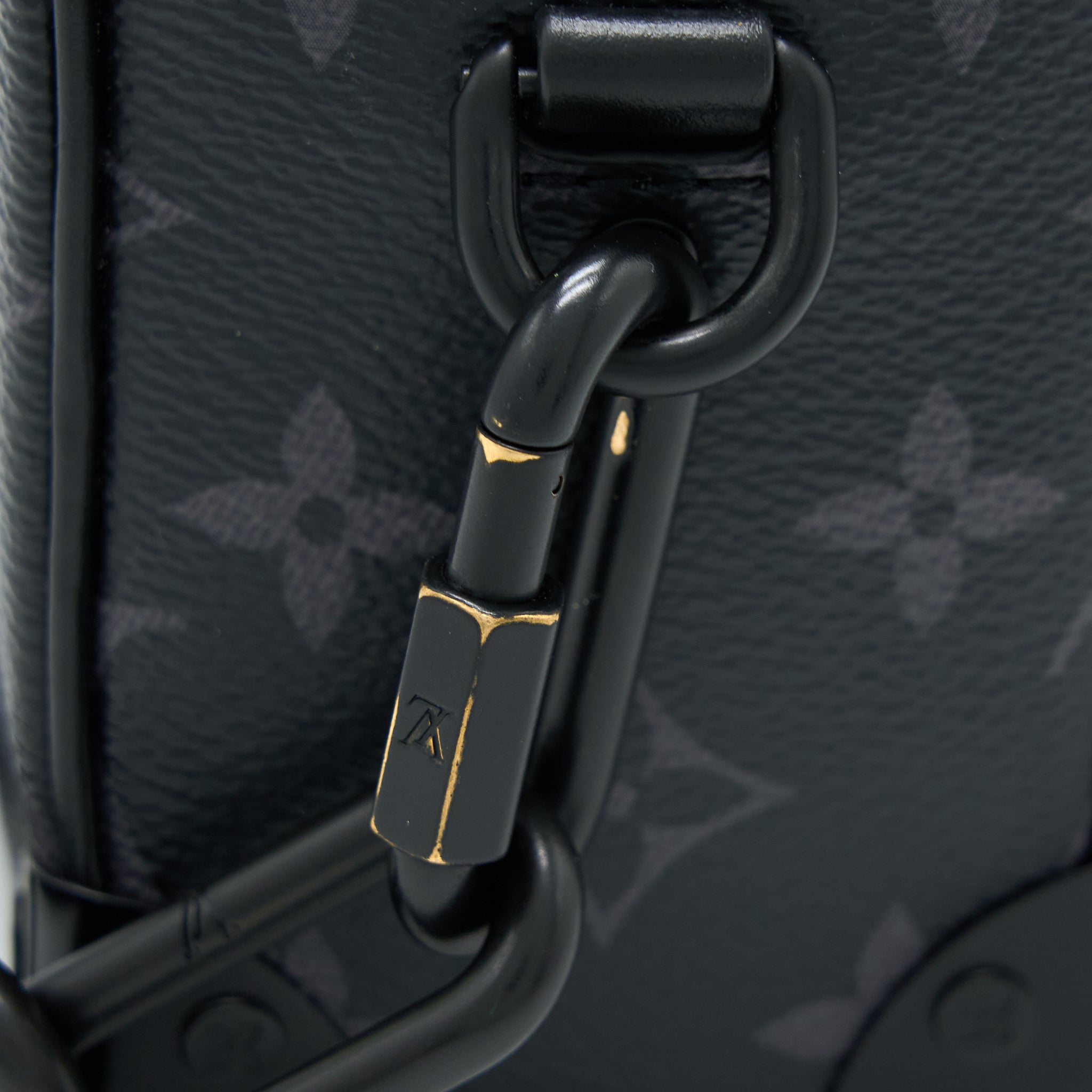 LOUIS VUITTON MINI SOFT TRUNK MONOGRAM ECLIPSE CANVAS MATTE-BLACK HARDWARE