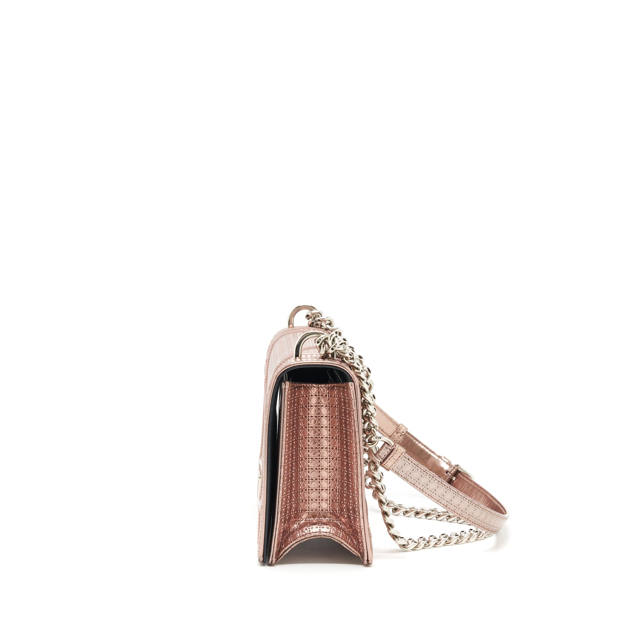 DIOR MEDIUM DIORAMA METALLIC PINK SHW