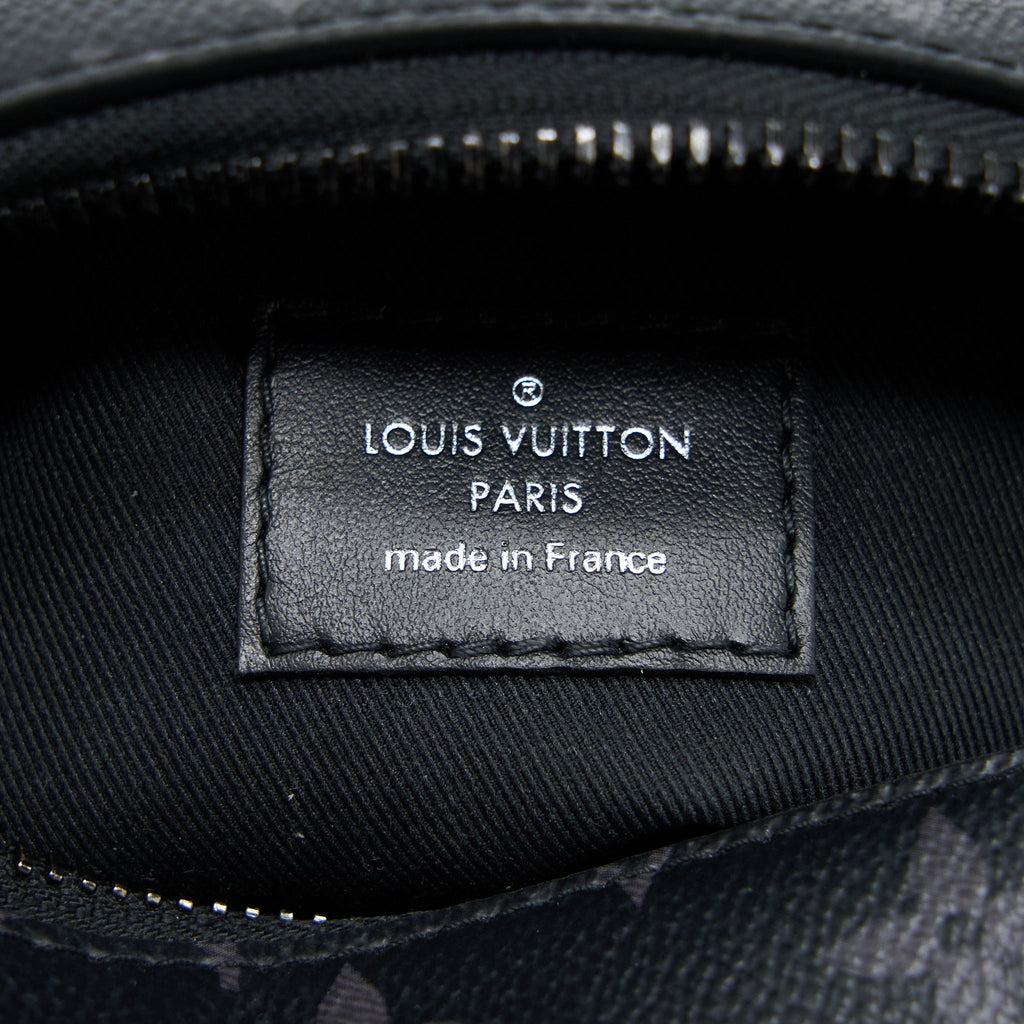 LOUIS VUITTON MINI SOFT TRUNK MONOGRAM ECLIPSE CANVAS MATTE-BLACK HARDWARE