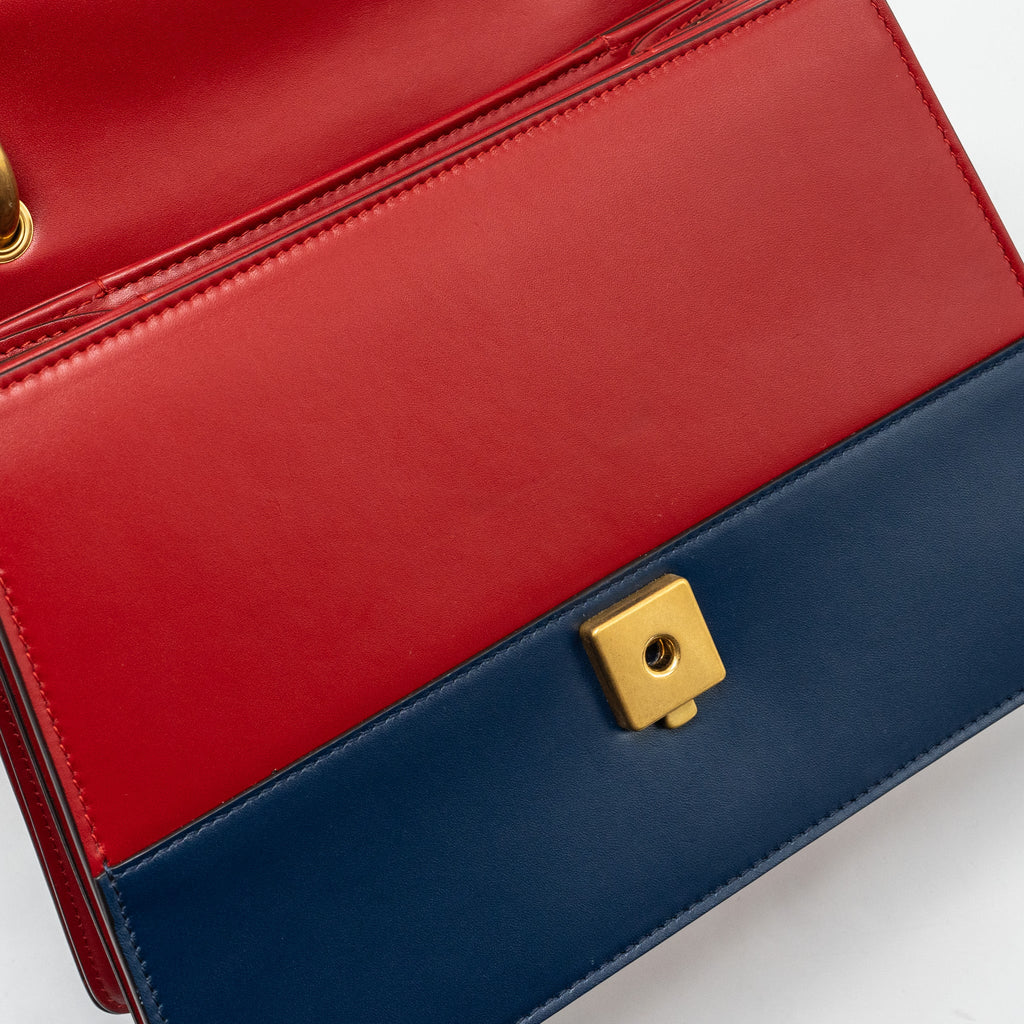 GUCCI QUEEN MARGARET TOTE BAG CALFSKIN MULTICOLOUR GHW