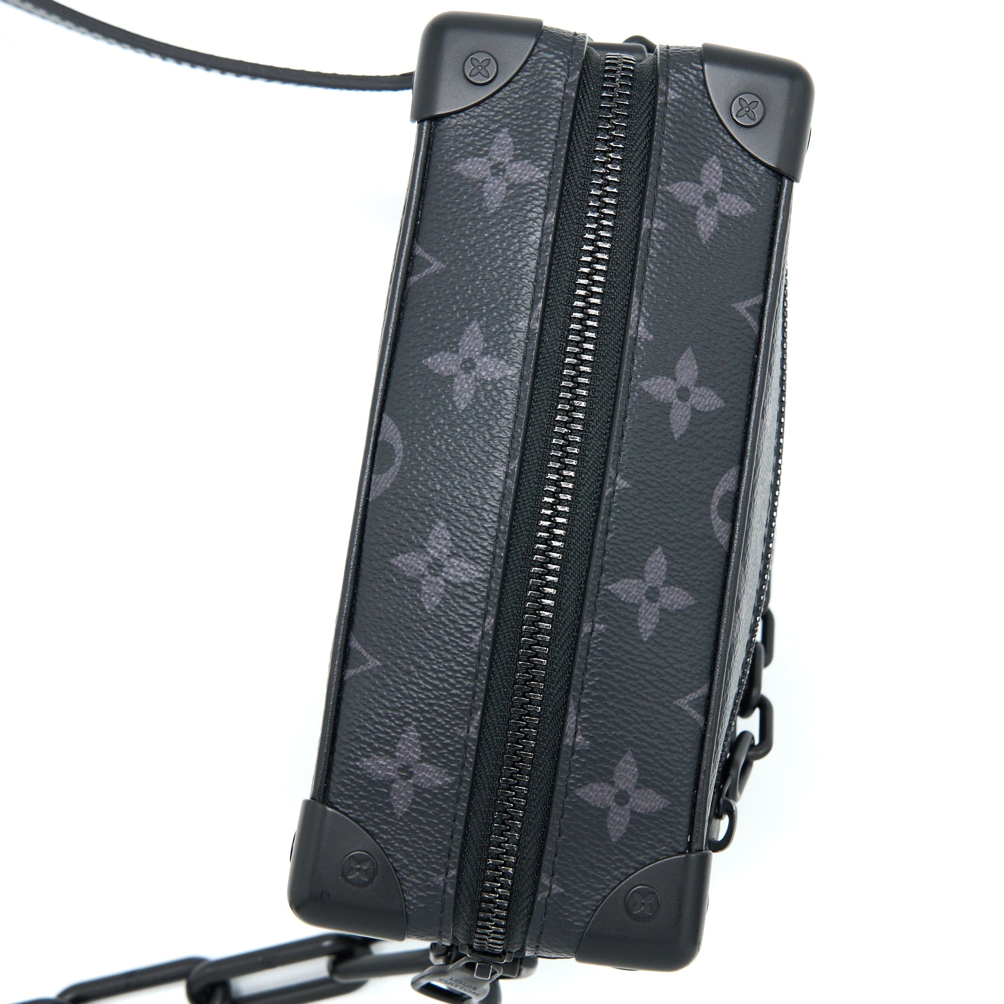 LOUIS VUITTON MINI SOFT TRUNK MONOGRAM ECLIPSE CANVAS MATTE-BLACK HARDWARE