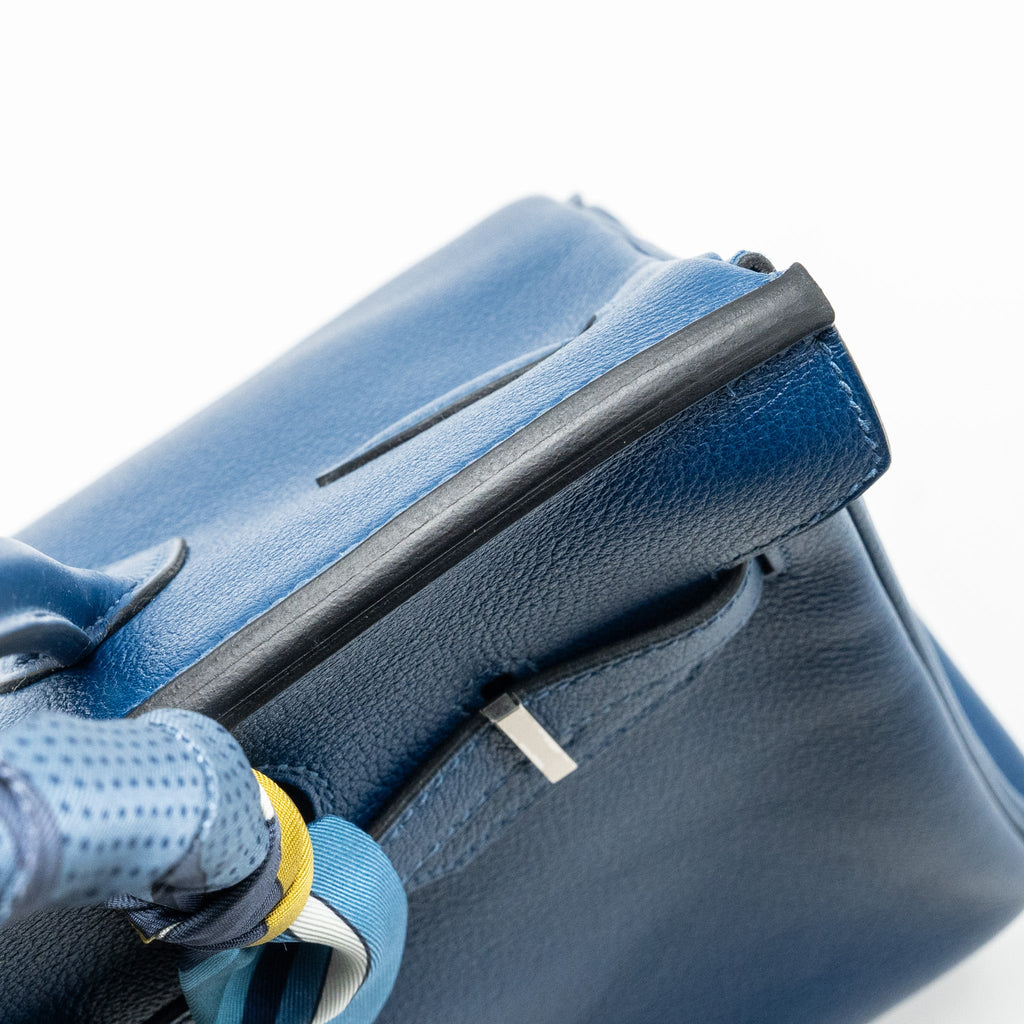 HERMES BIRKIN 30 TAURILLON NOVELLO S4 DEEP BLUE SHW
