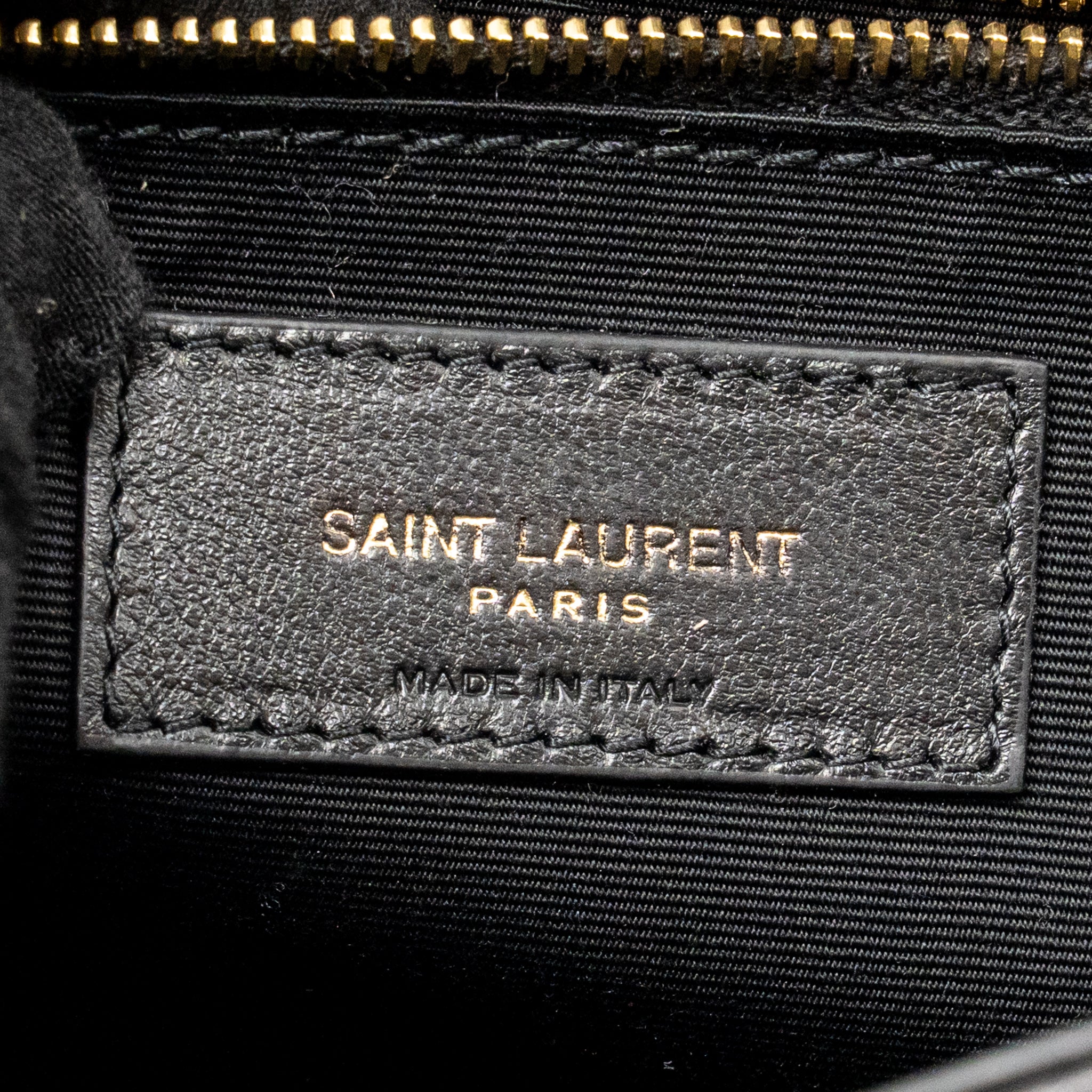 SAINT LAURENT LARGE NIKI BAG LAMBSKIN BLACK GHW