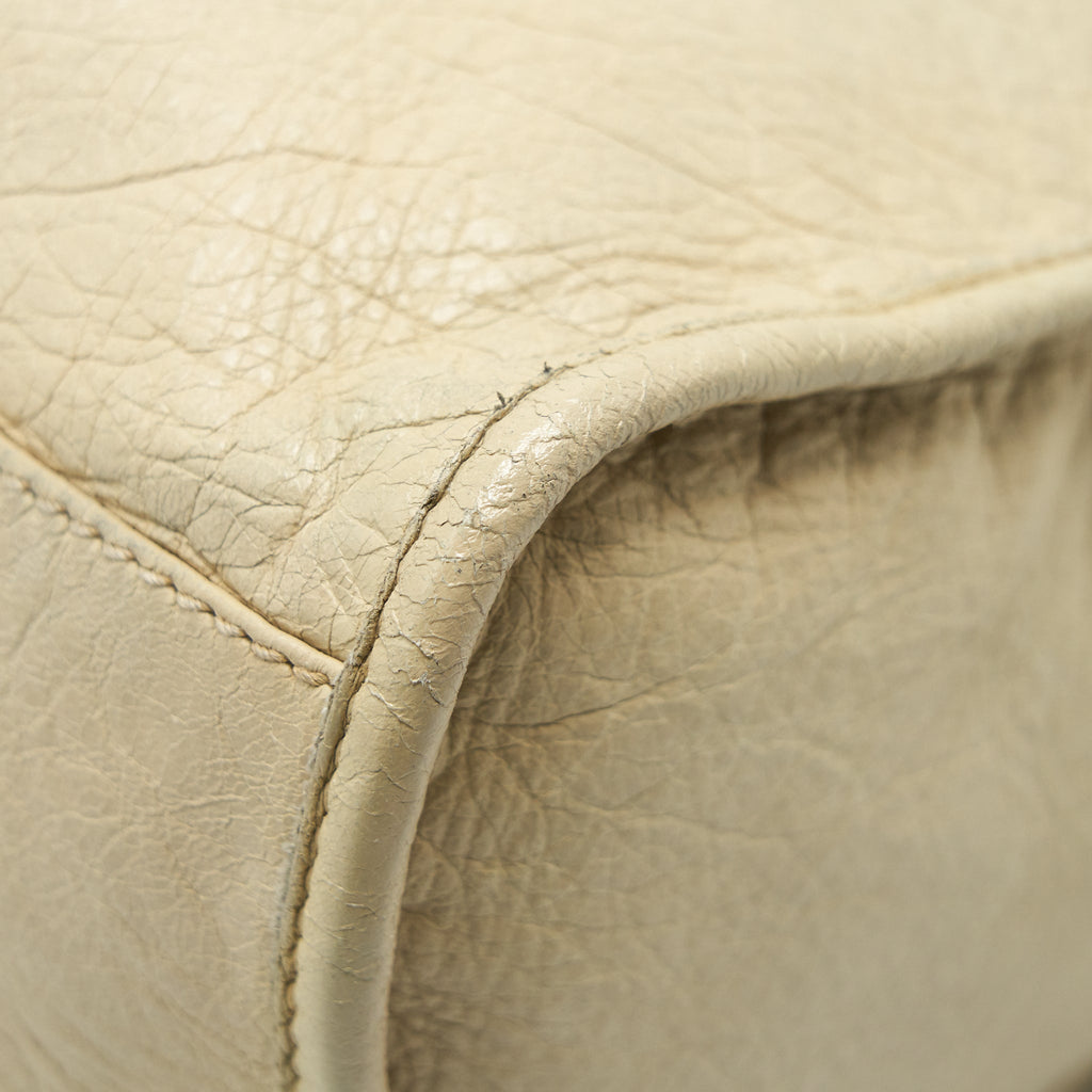 BALENCIAGA GIANT CITY BAG BEIGE GHW