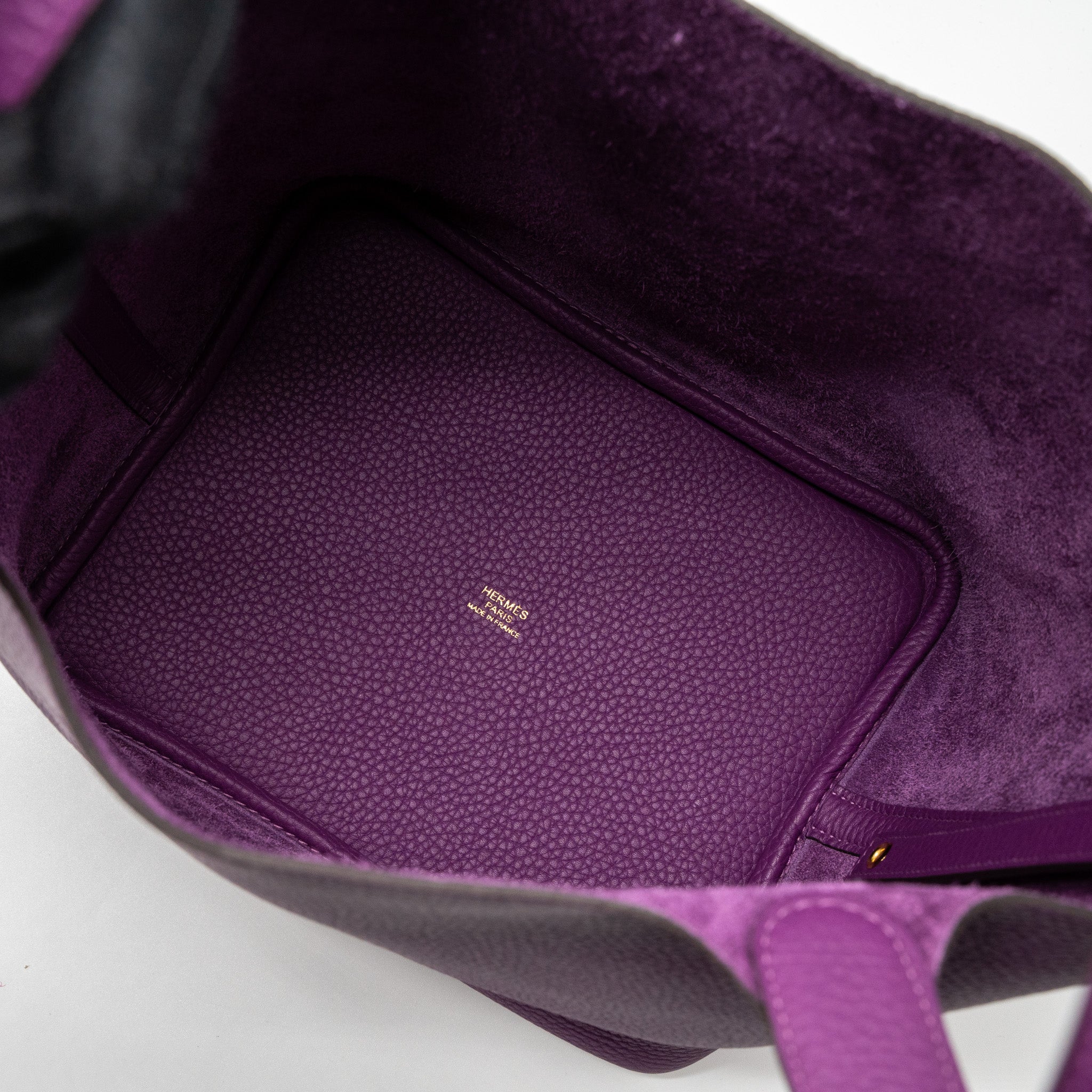 HERMES PICOTIN 22 LOCK BAG CLEMENCE P9 ANEMONE GHW
