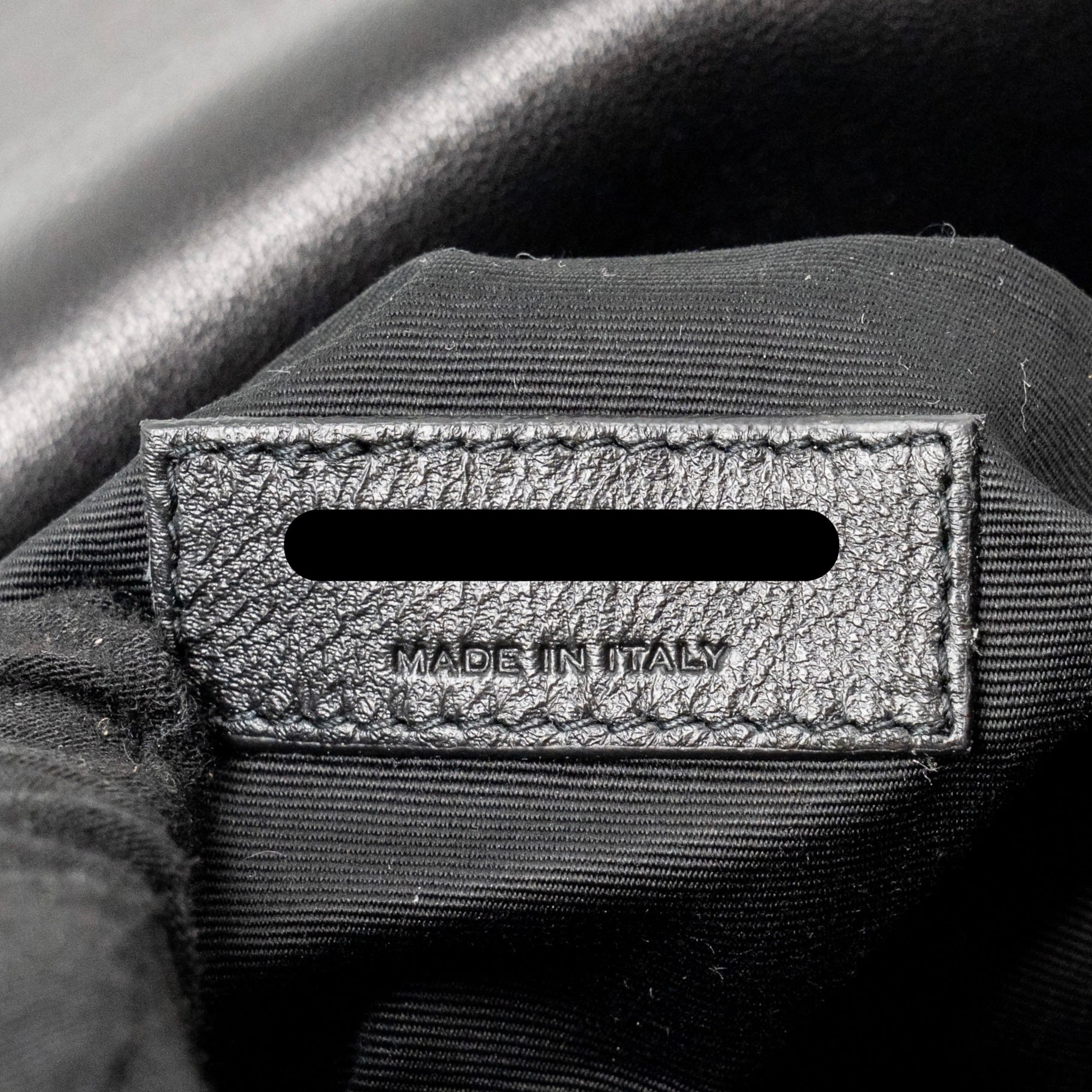 SAINT LAURENT LARGE NIKI BAG LAMBSKIN BLACK GHW