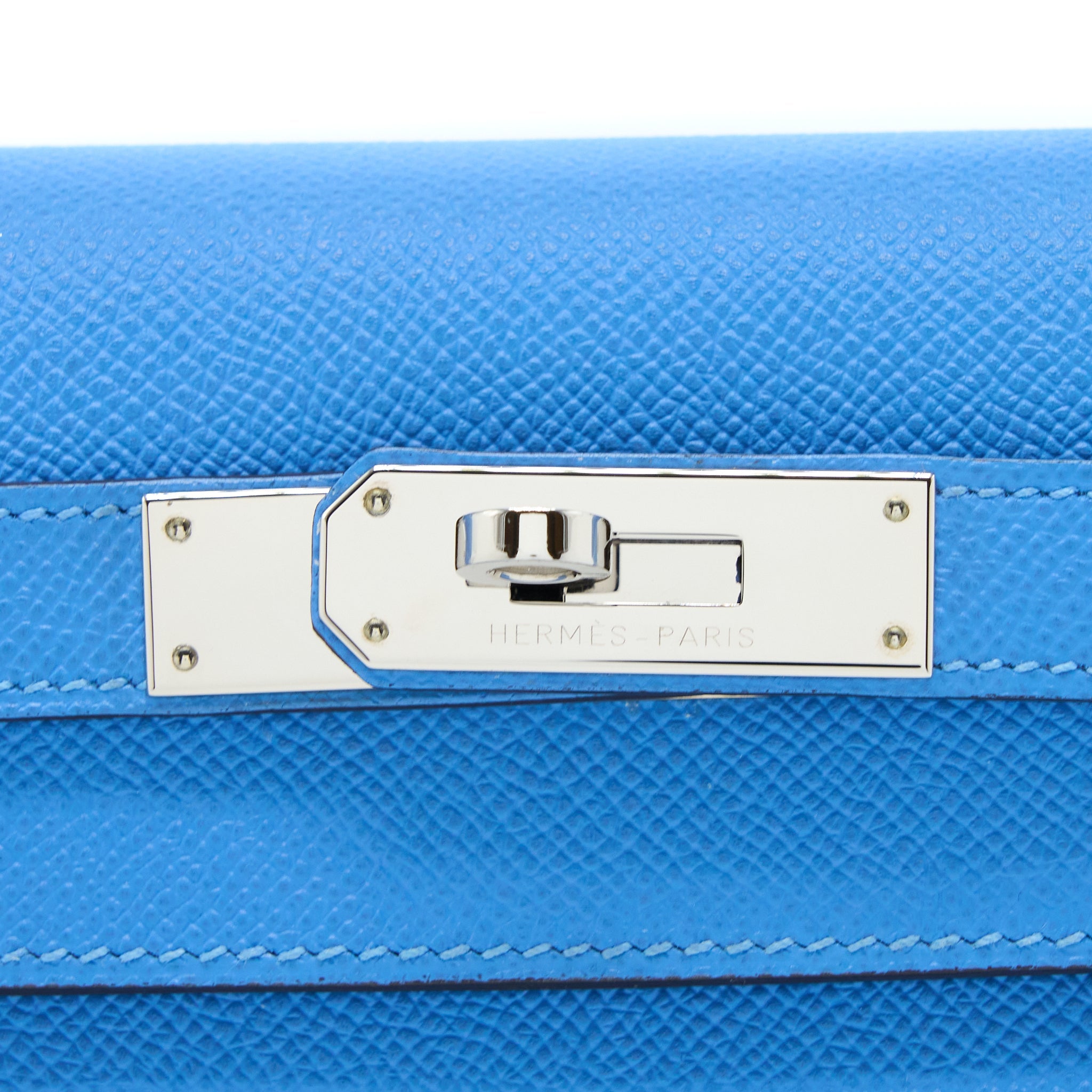HERMES KELLY 28 EPSOM 2T BLUE PARADISE SHW