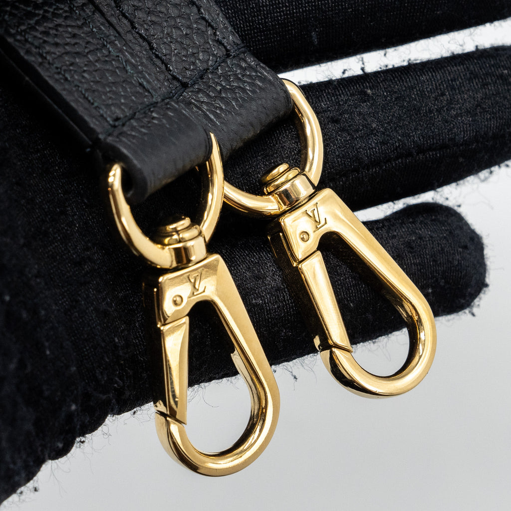 LOUIS VUITTON NEO ALMA BB MONOGRAM EMPREINTE BLACK GHW (NEW VERSION)
