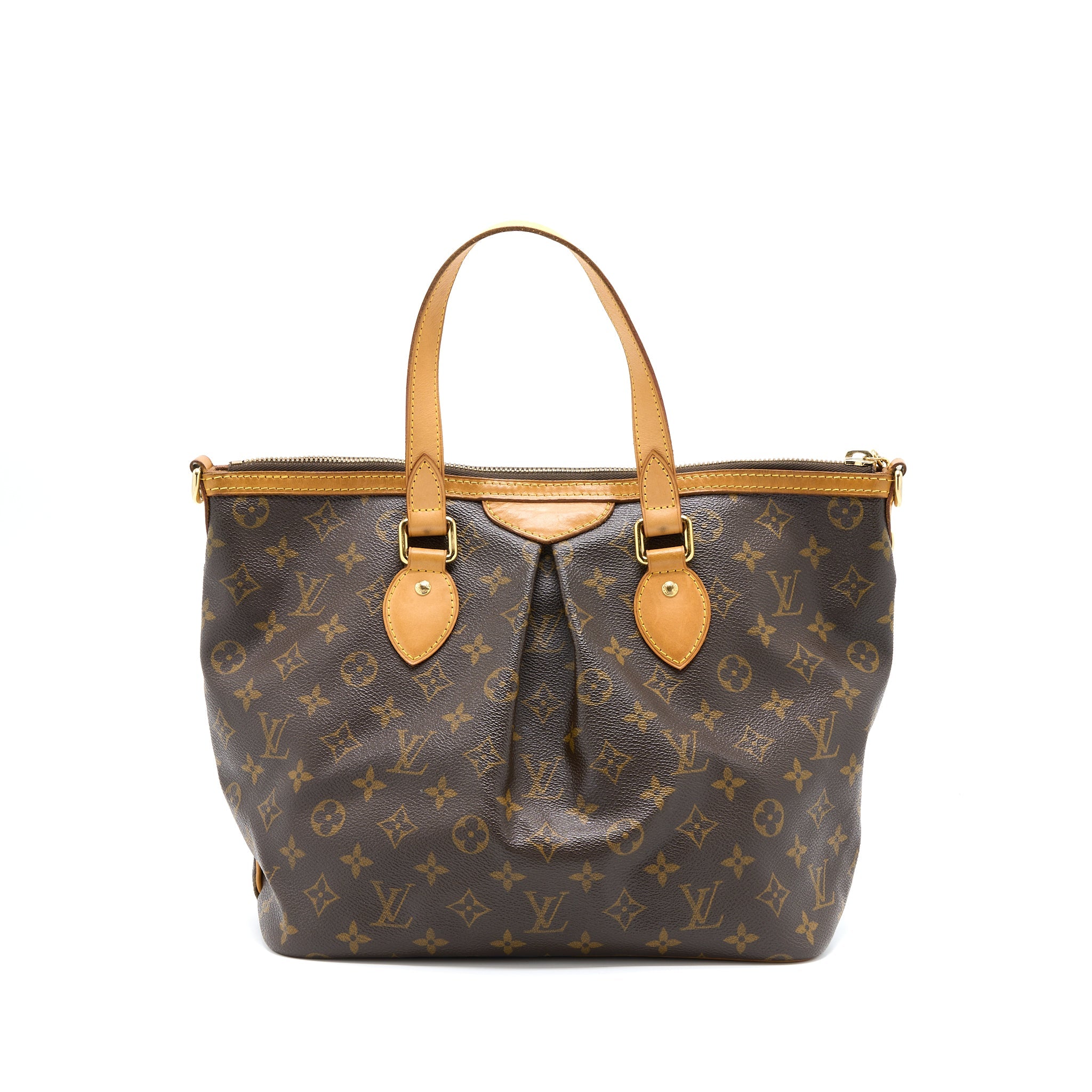 LOUIS VUITTON PALERMO PM MONOGRAM CANVAS GHW