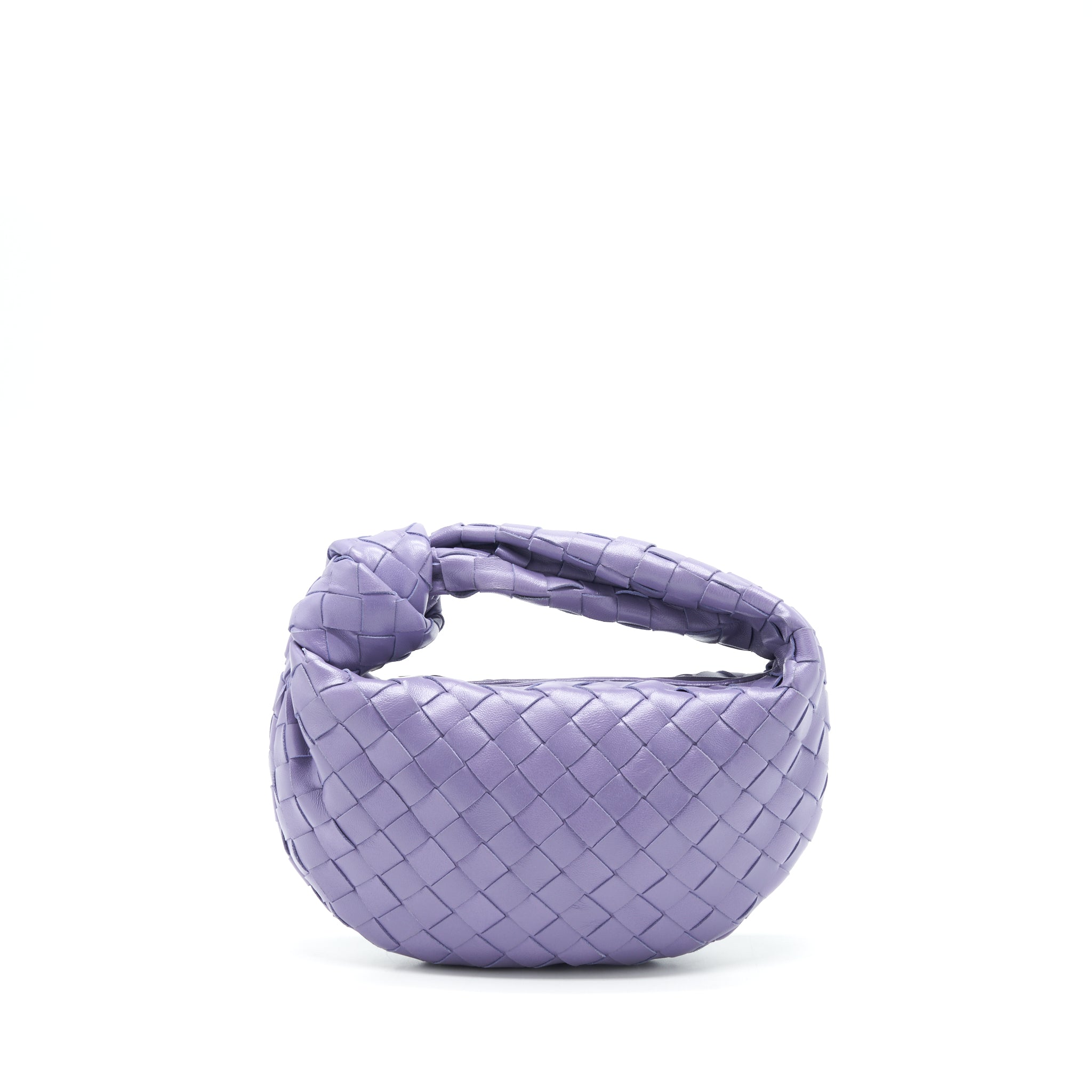 BOTTEGA VENETA MINI JODIE CALFSKIN PURPLE SHW