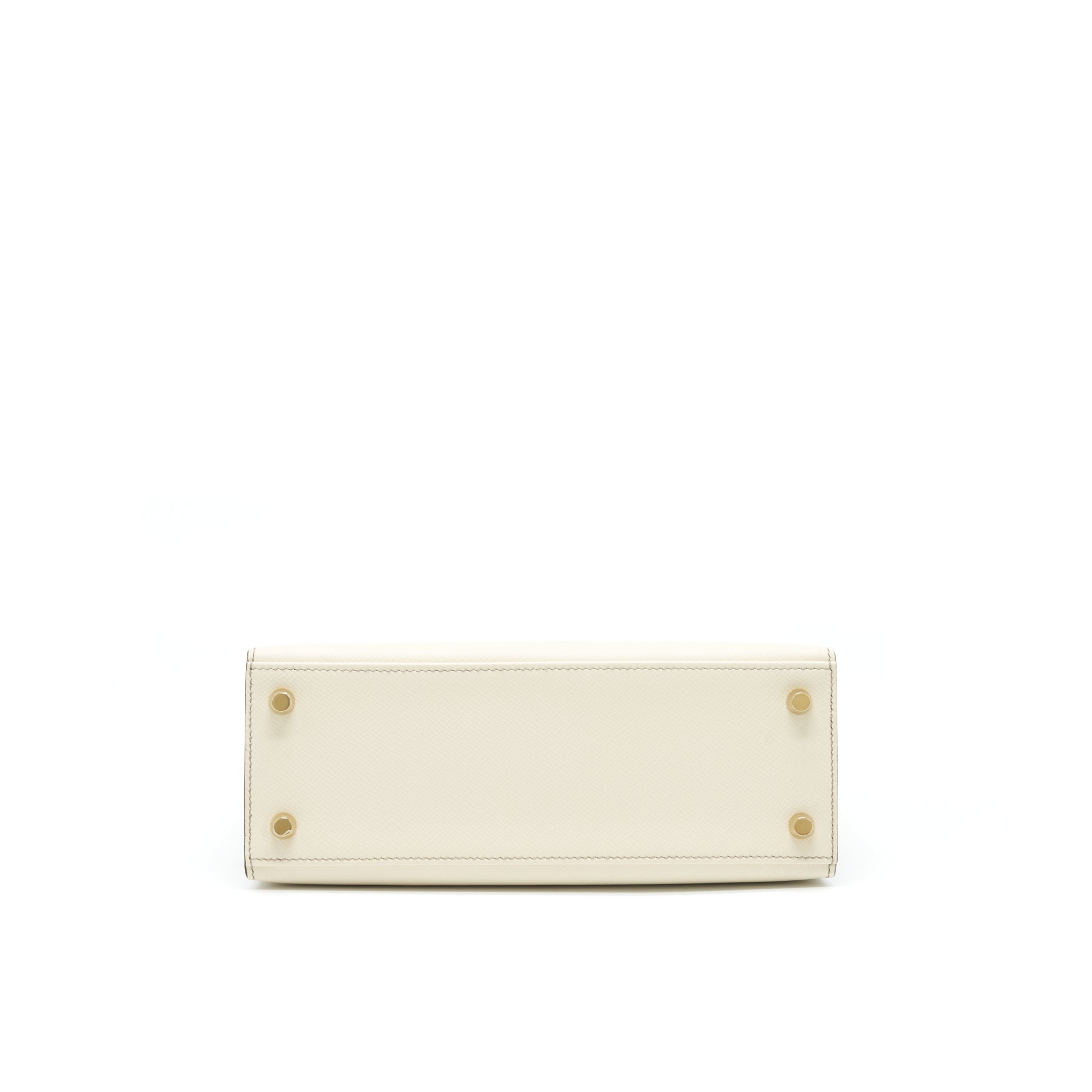 HERMES KELLY 25 SPECIAL ORDER EPSOM CRAIE / GRIS ASPHALT BRUSHED GHW